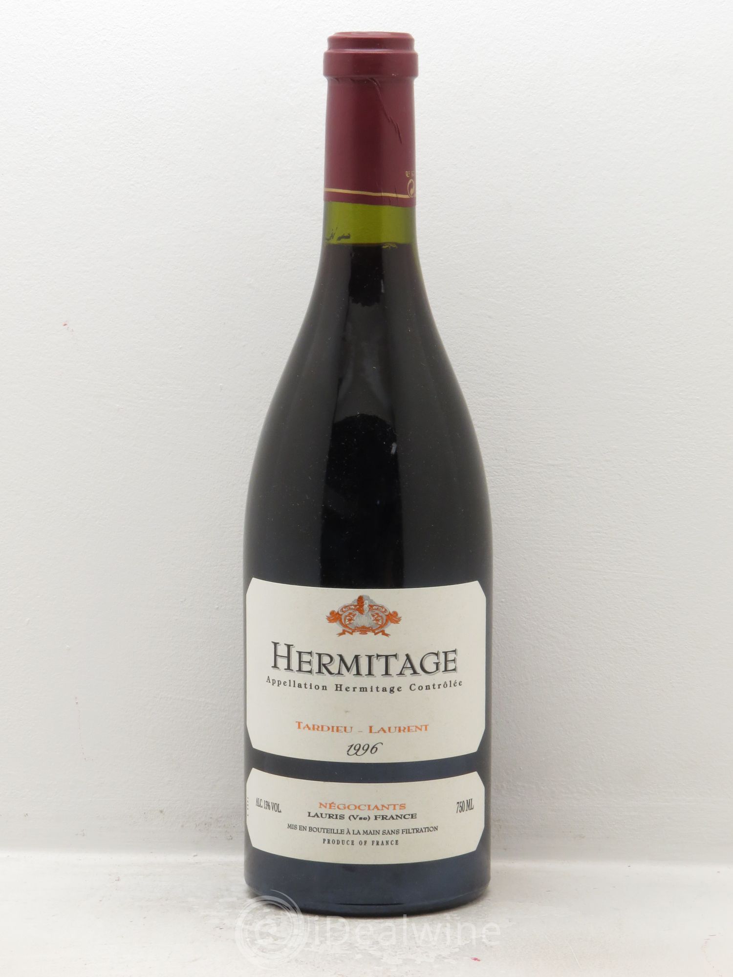 Hermitage Maison Tardieu-Laurent 1996 - Lot de 1 bouteille - 0
