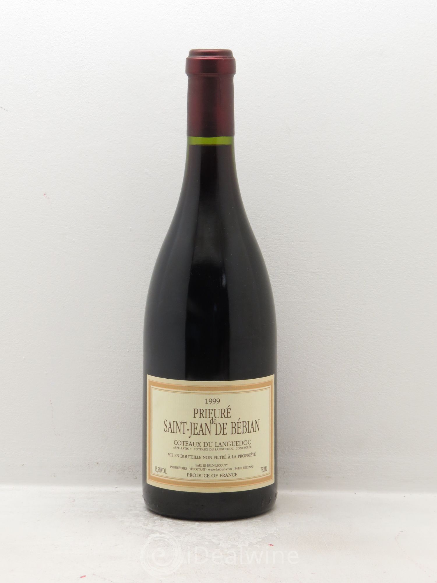 Languedoc Prieuré St-Jean de Bébian 1999 - Lot de 1 bouteille - 0