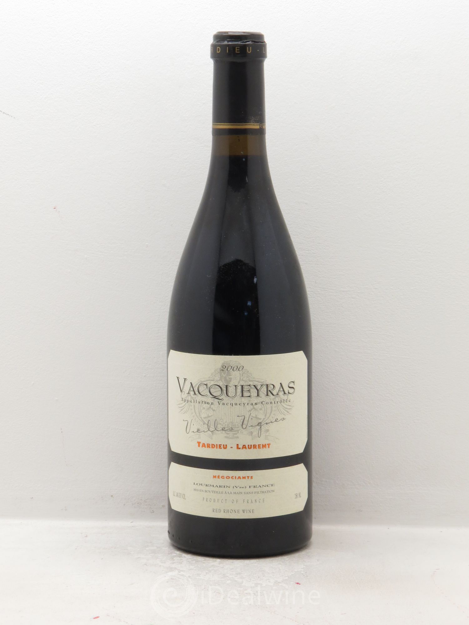Vacqueyras Vieilles Vignes Tardieu-Laurent 2000 - Posten von 1 Flasche - 0
