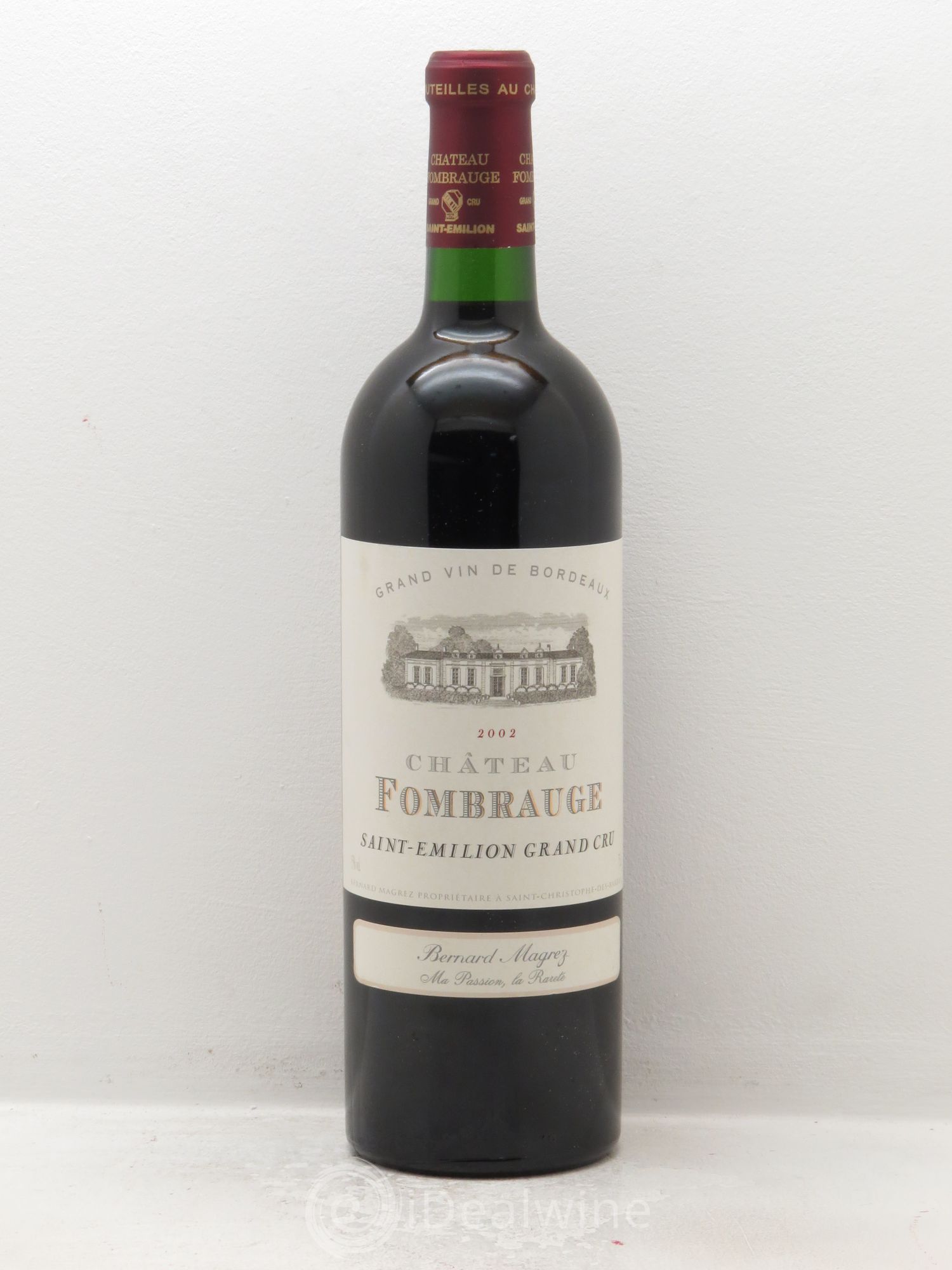 Château Fombrauge Grand Cru Classé 2002 - Lot de 1 bouteille - 0