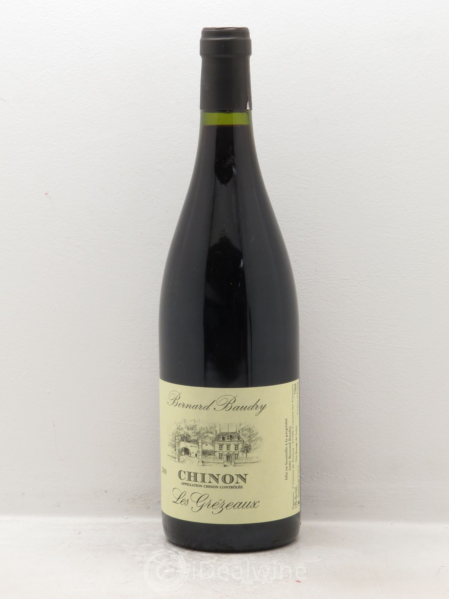 Chinon Les Grézeaux Bernard Baudry 2009 - Lot de 1 bouteille - 0