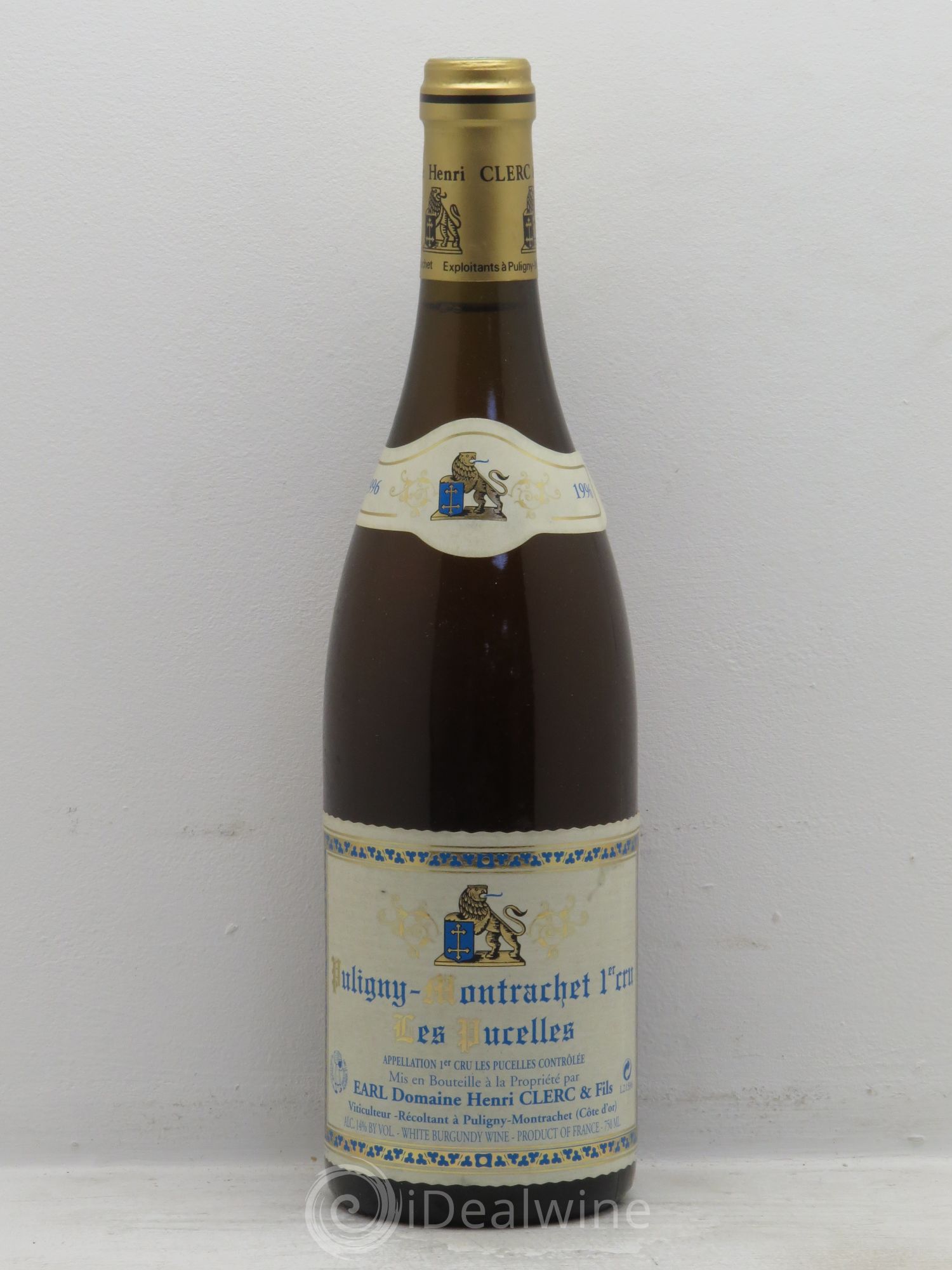 Puligny-Montrachet 1er Cru 1996 - Lot de 1 bouteille - 0