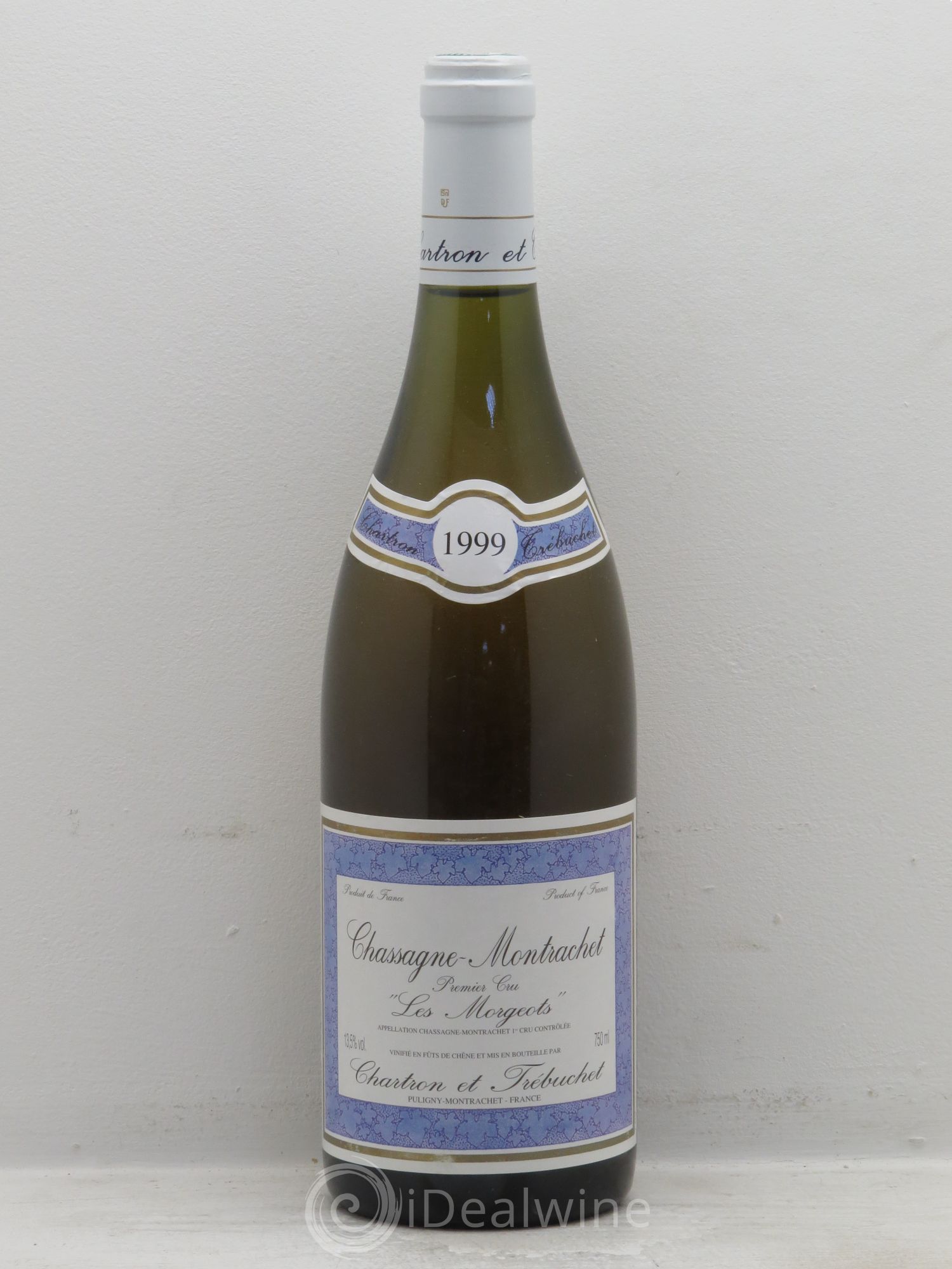 Chassagne-Montrachet 1er Cru Chartron et Trébuchet 1999 - Lot de 1 bouteille - 0