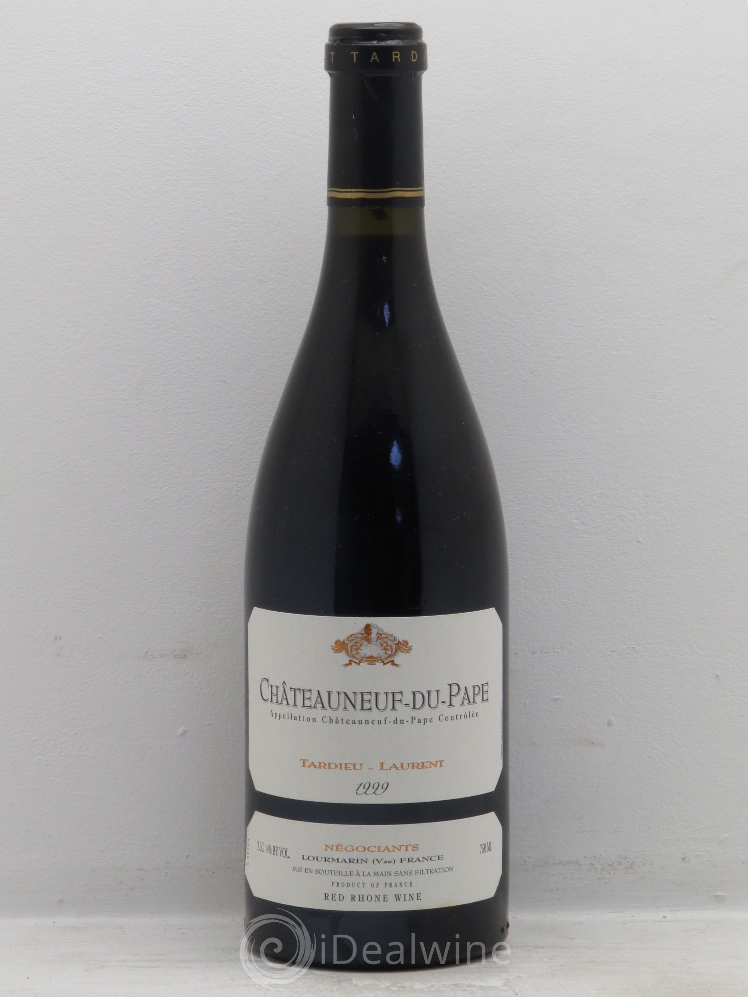 Châteauneuf-du-Pape Domaine Tardieu-Laurent Famille Tardieu 1999 - Lot de 1 bouteille - 0