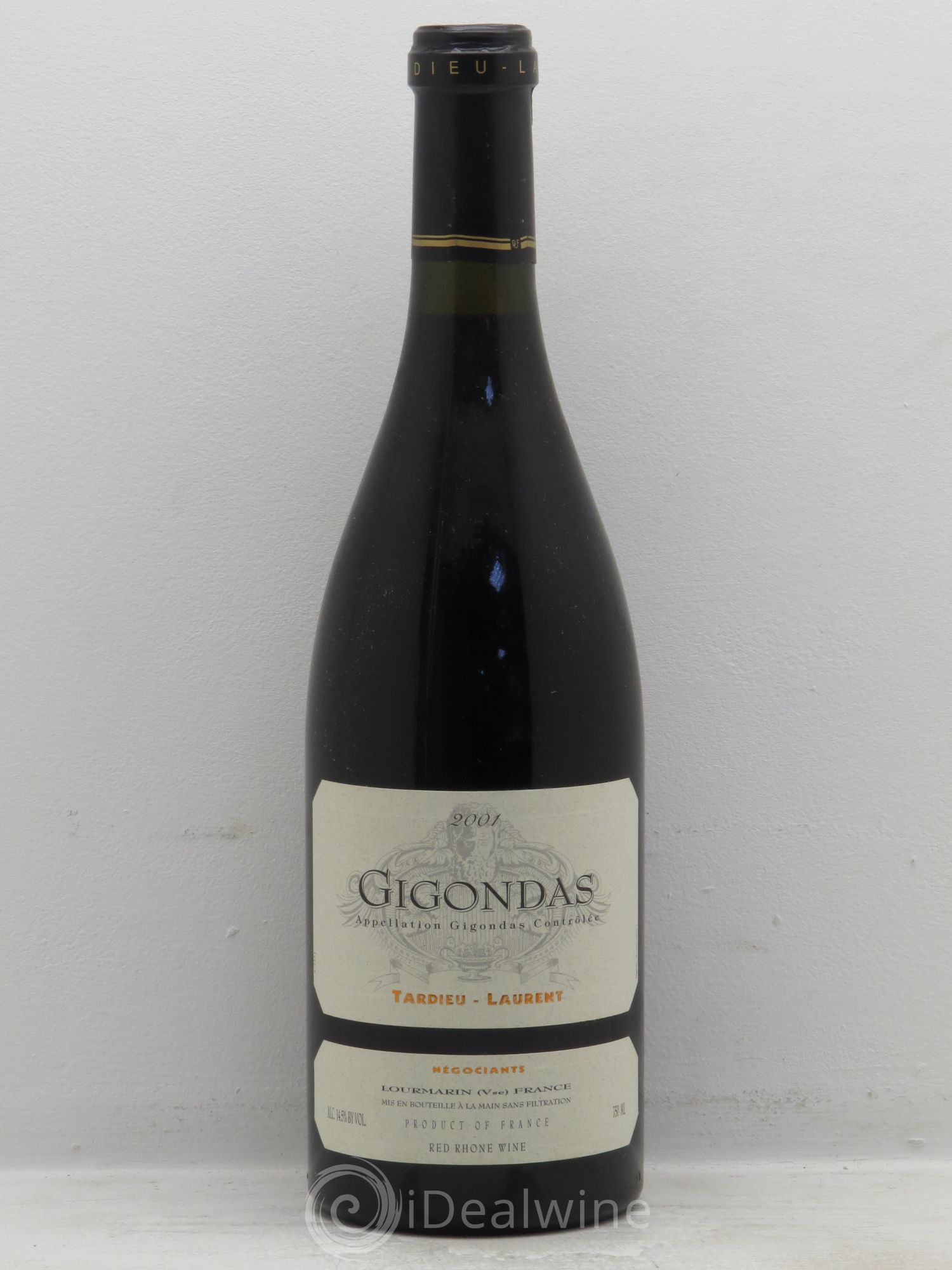 Gigondas 2001 - Lot de 1 bouteille - 0