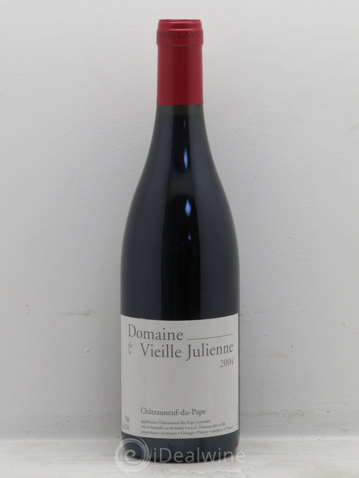 Châteauneuf-du-Pape Vieille Julienne (Domaine de la) Jean-Paul Daumen 2004 - Lot de 1 bouteille - 0