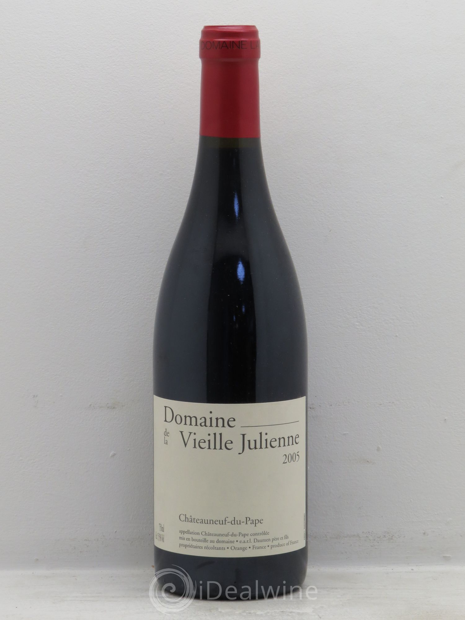 Châteauneuf-du-Pape Vieille Julienne (Domaine de la) Jean-Paul Daumen 2005 - Lot de 1 bouteille - 0