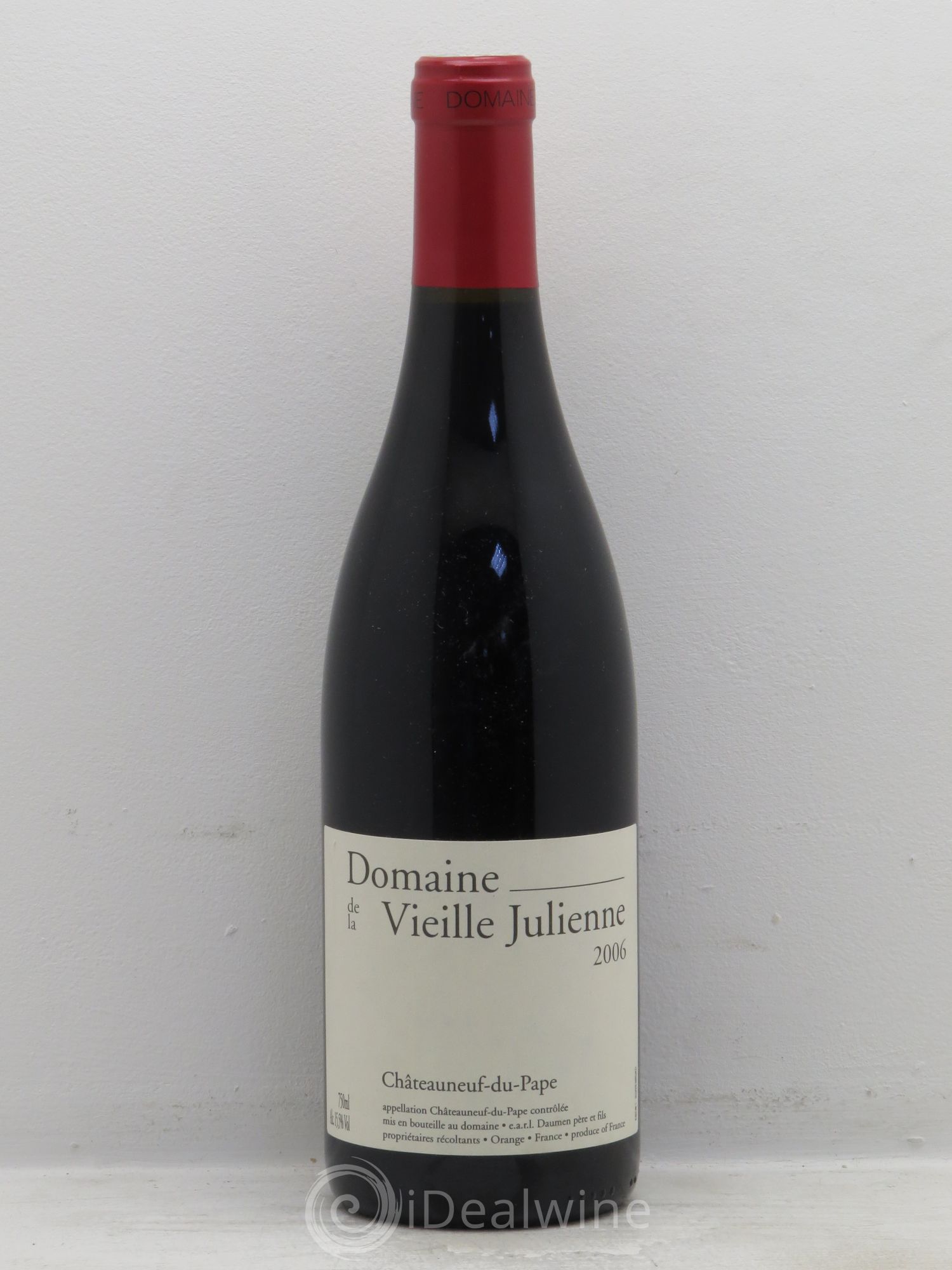 Châteauneuf-du-Pape Vieille Julienne (Domaine de la) Jean-Paul Daumen 2006 - Lot de 1 bouteille - 0