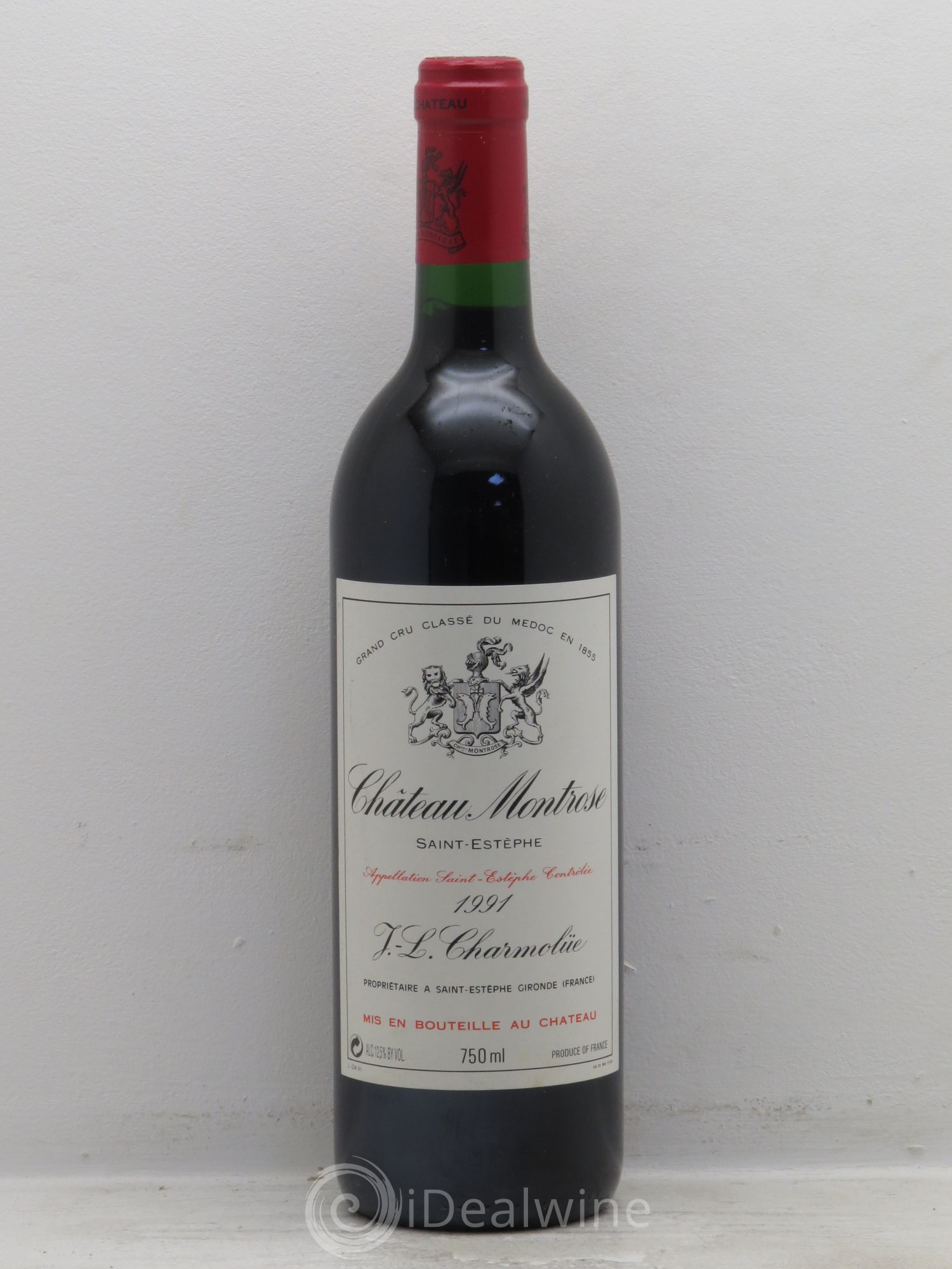 Château Montrose 2ème Grand Cru Classé 1991 - Lot de 1 bouteille - 0