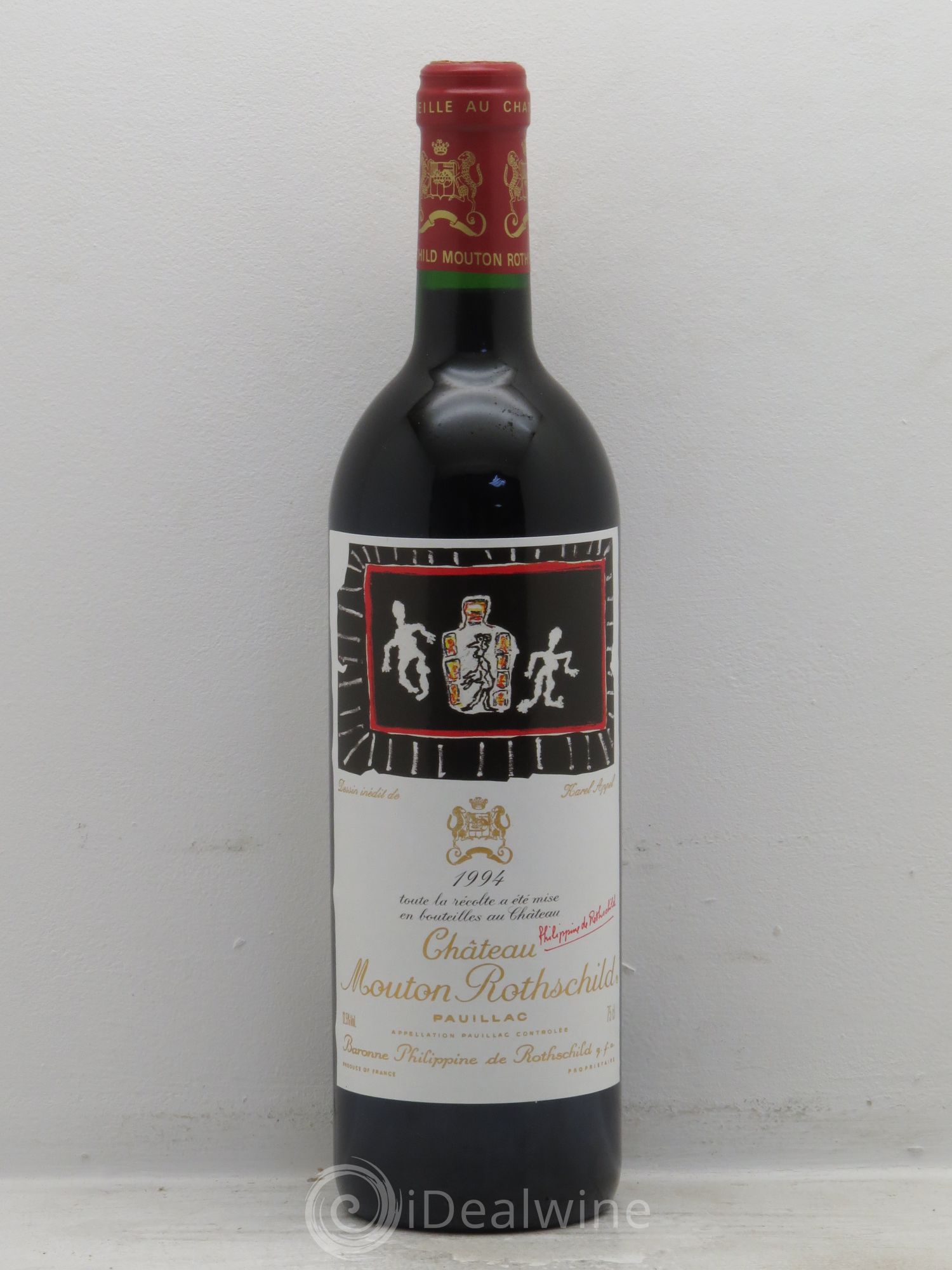Château Mouton Rothschild 1er Grand Cru Classé 1994 - Lot de 1 bouteille - 0
