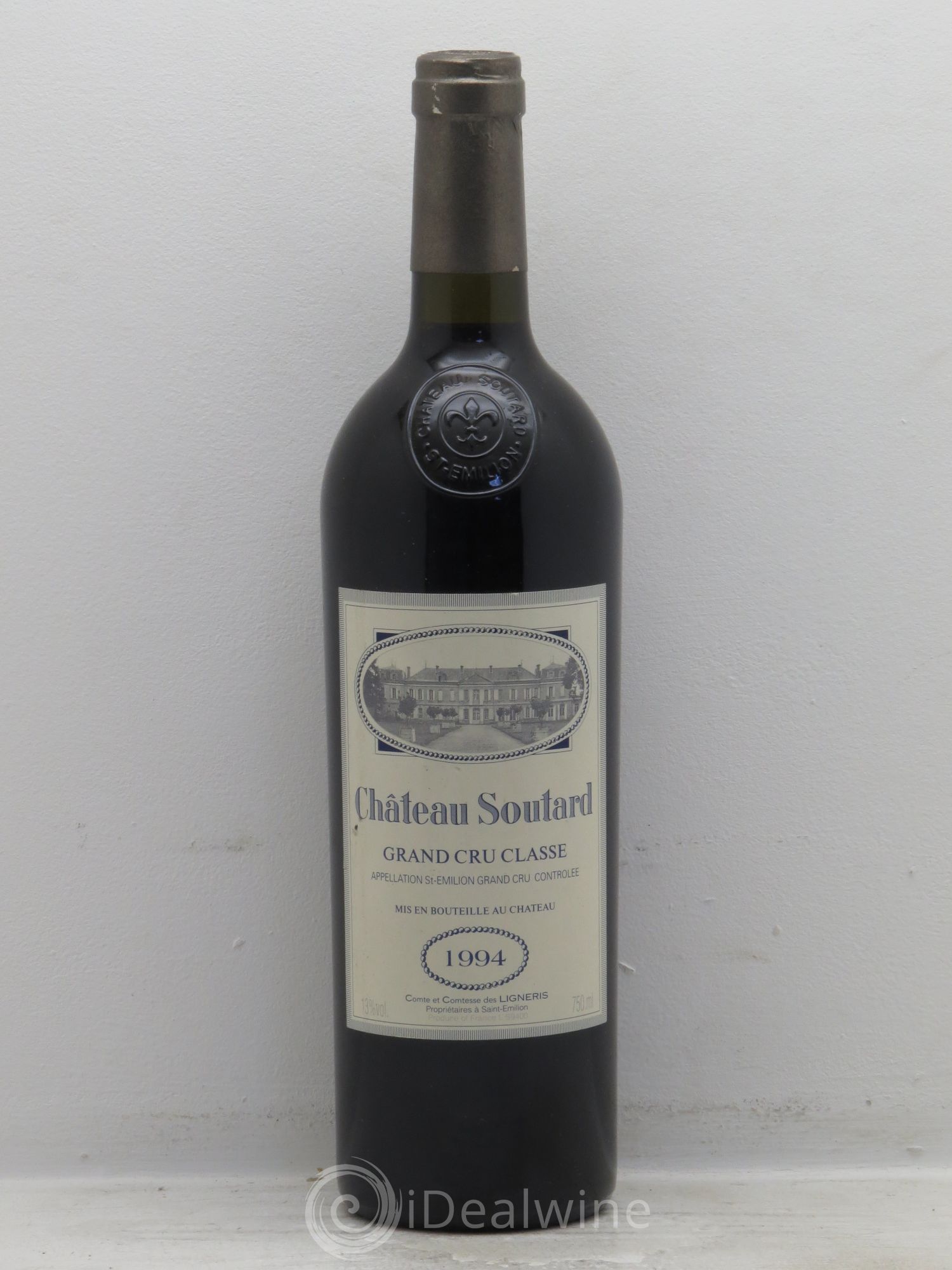 Château Soutard Grand Cru Classé 1994 - Lot de 1 bouteille - 0
