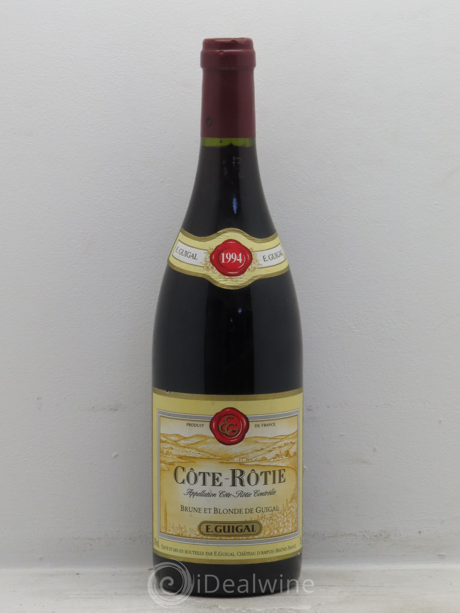 Côte-Rôtie Côtes Brune et Blonde Guigal 1994 - Lot de 1 bouteille - 0