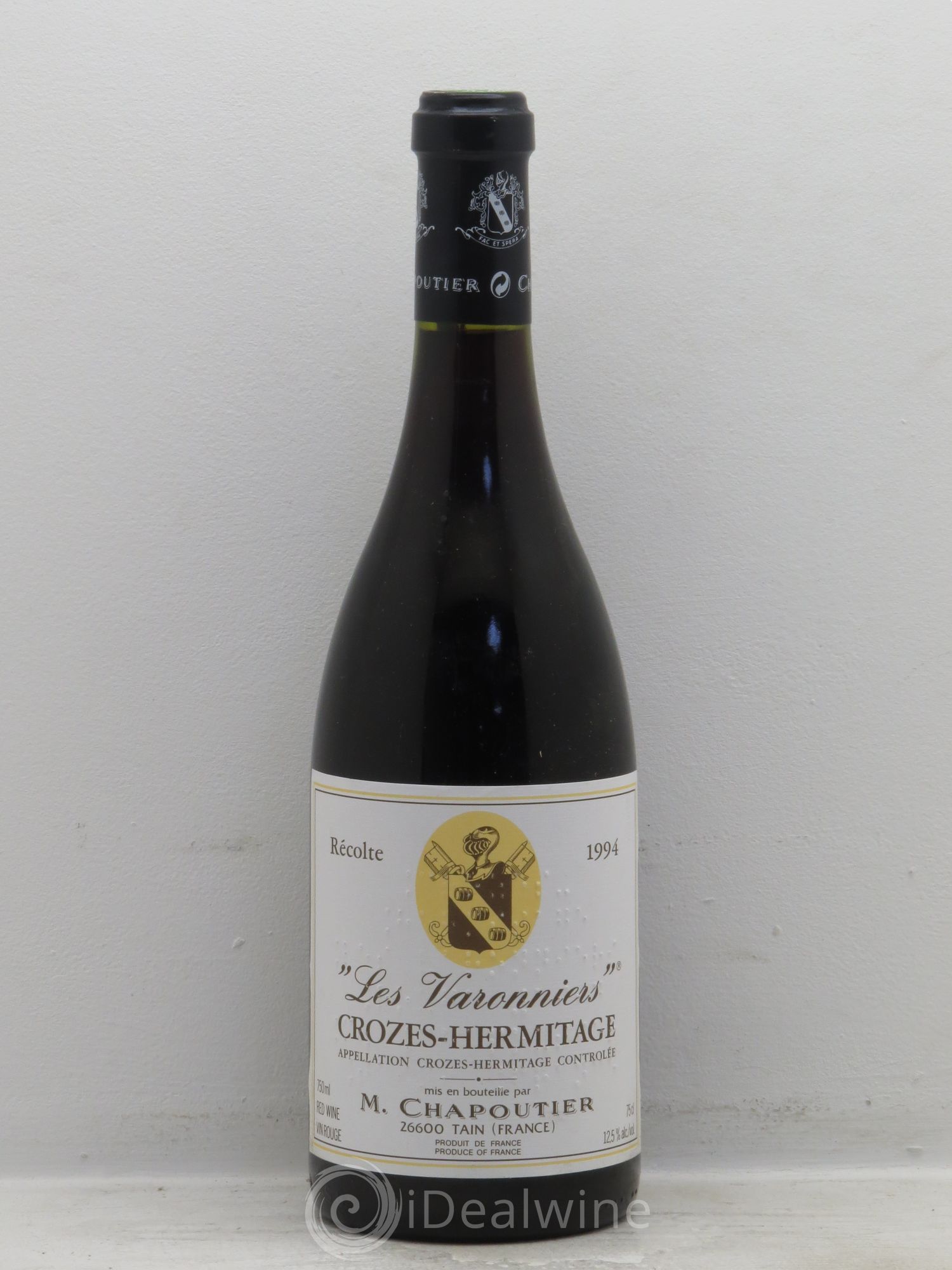 Crozes-Hermitage Les Varonniers Chapoutier 1994 - Lot de 1 bouteille - 0