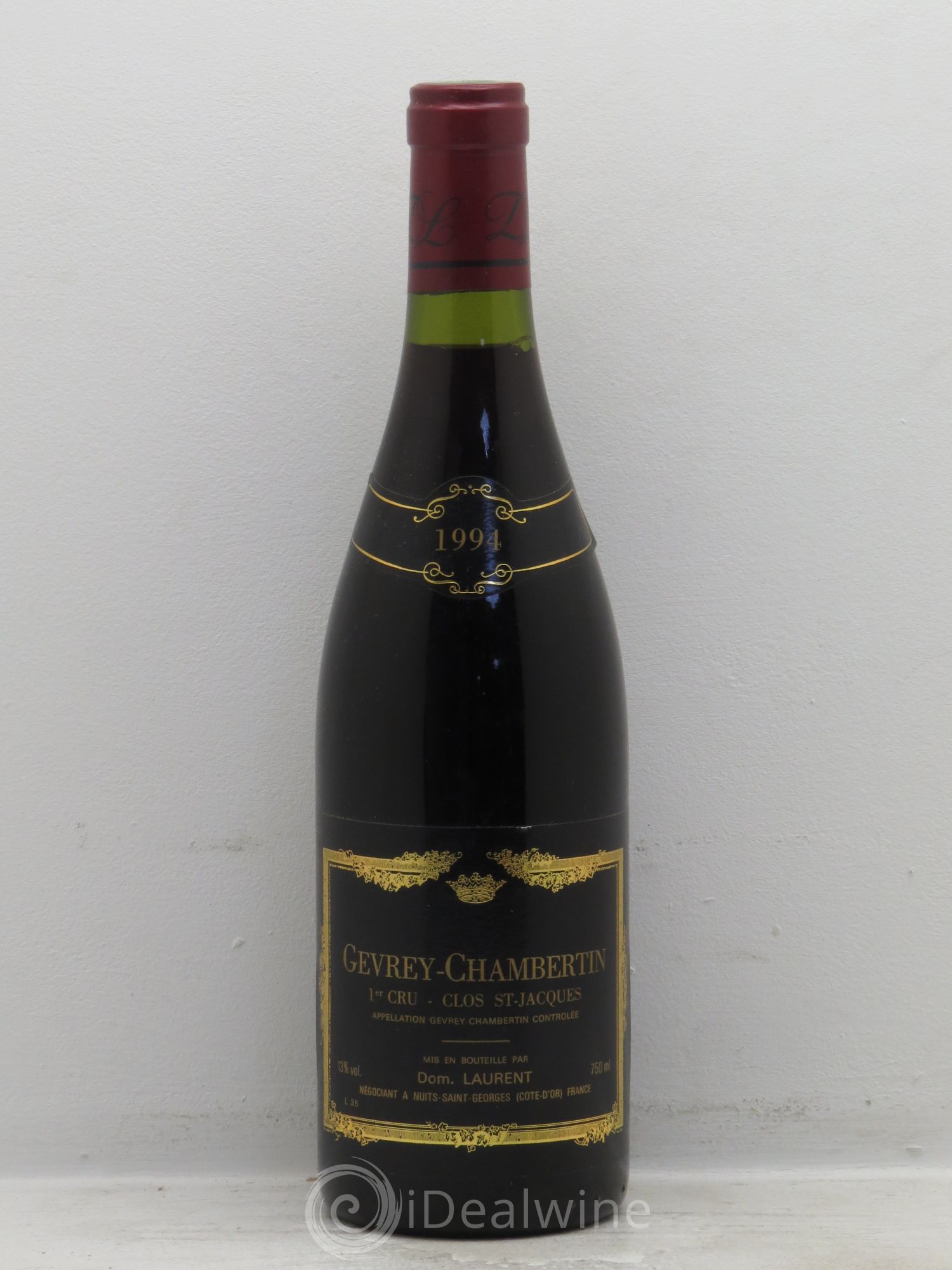 Gevrey-Chambertin 1er Cru Dominique Laurent 1994 - Lot de 1 bouteille - 0