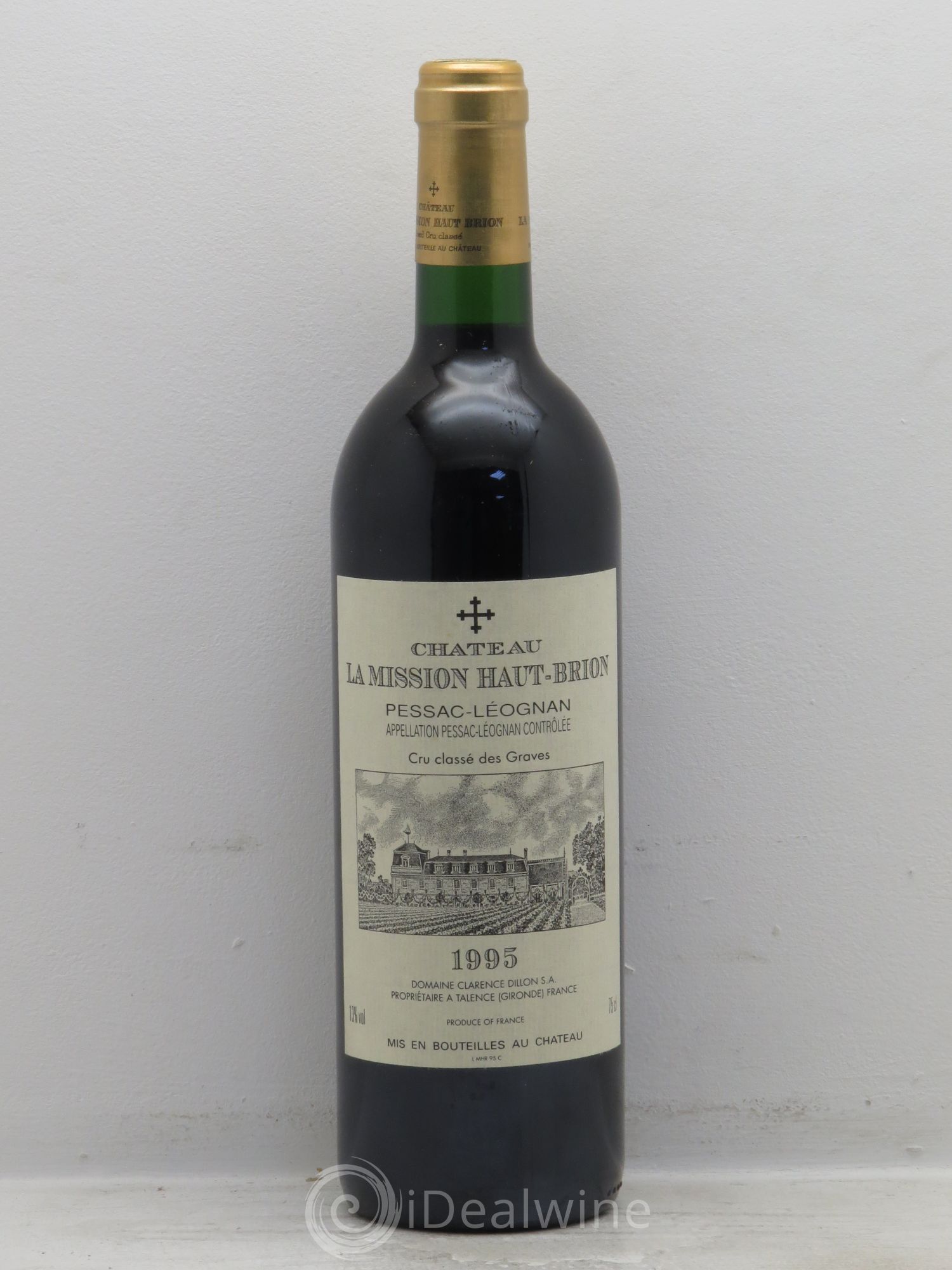 Château la Mission Haut-Brion Cru Classé de Graves 1995 - Lot de 1 bouteille - 0