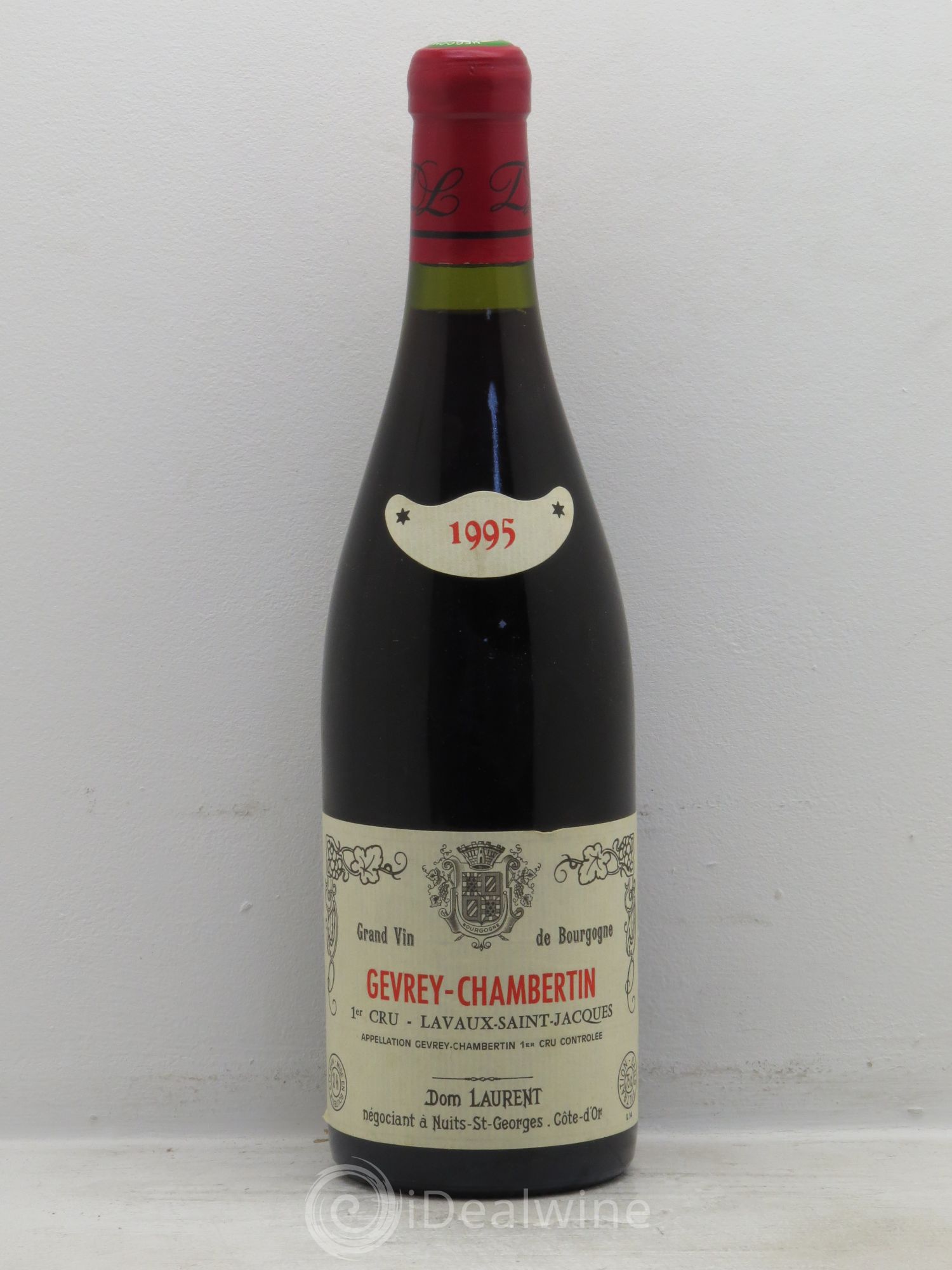 Gevrey-Chambertin 1er Cru Lavaux St Jacques - Dominique Laurent 1995 - Posten von 1 Flasche - 0