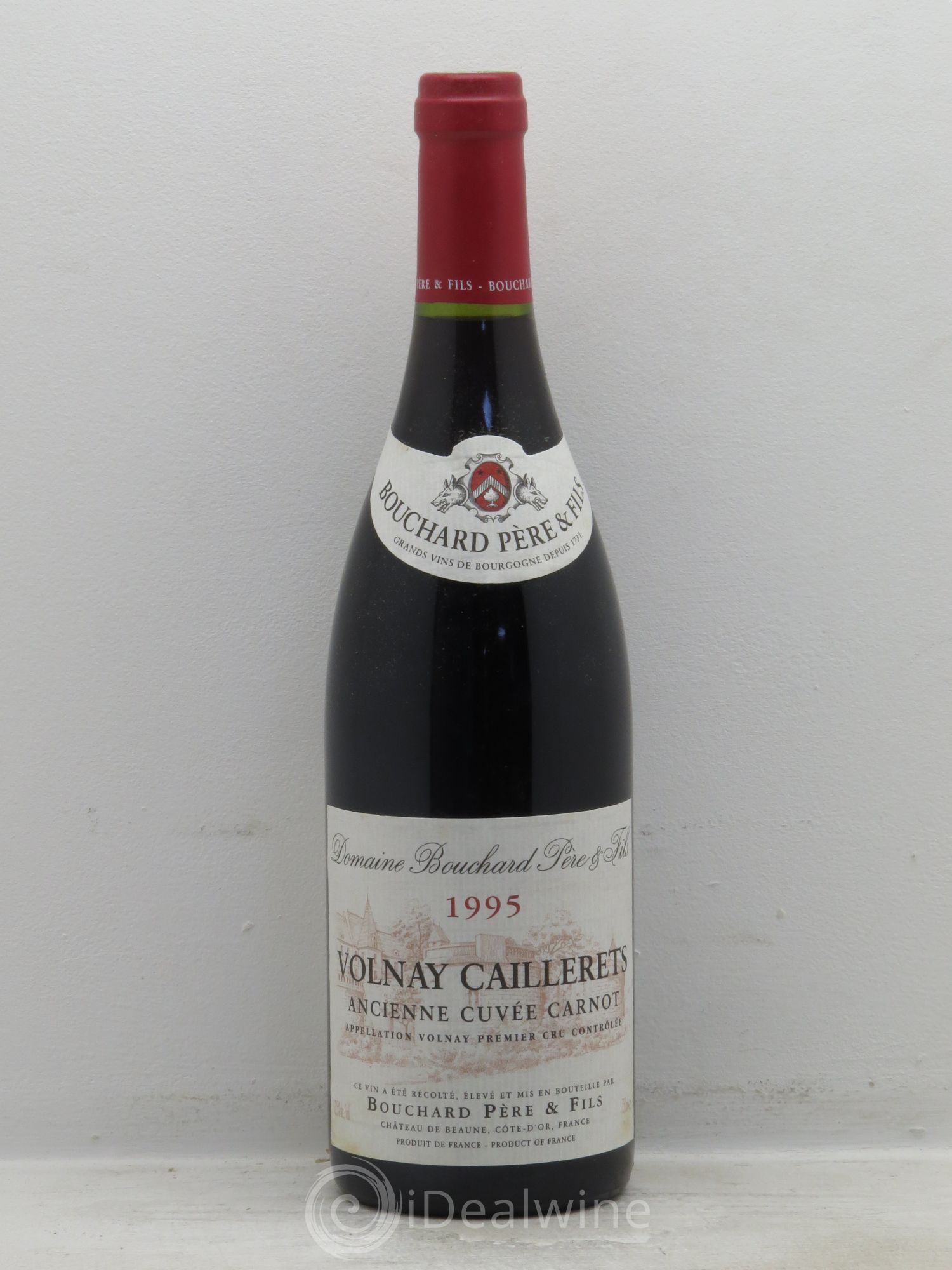 Volnay 1er Cru Caillerets - Ancienne Cuvée Carnot Bouchard Père & Fils 1995 - Lot de 1 bouteille - 0