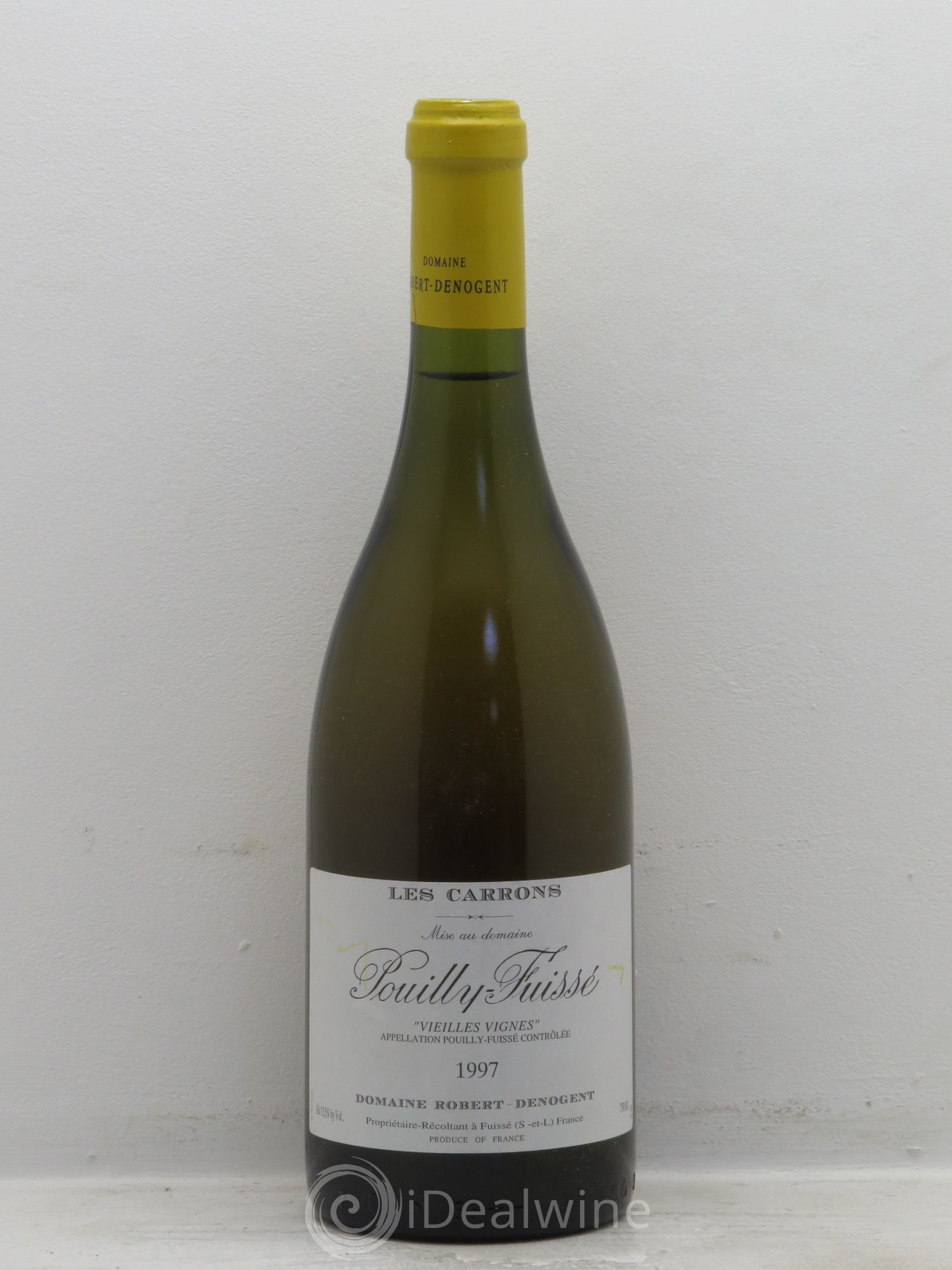 Pouilly-Fuissé Les Carrons Vieilles Vignes Robert Denogent 1997 - Posten von 1 Flasche - 0