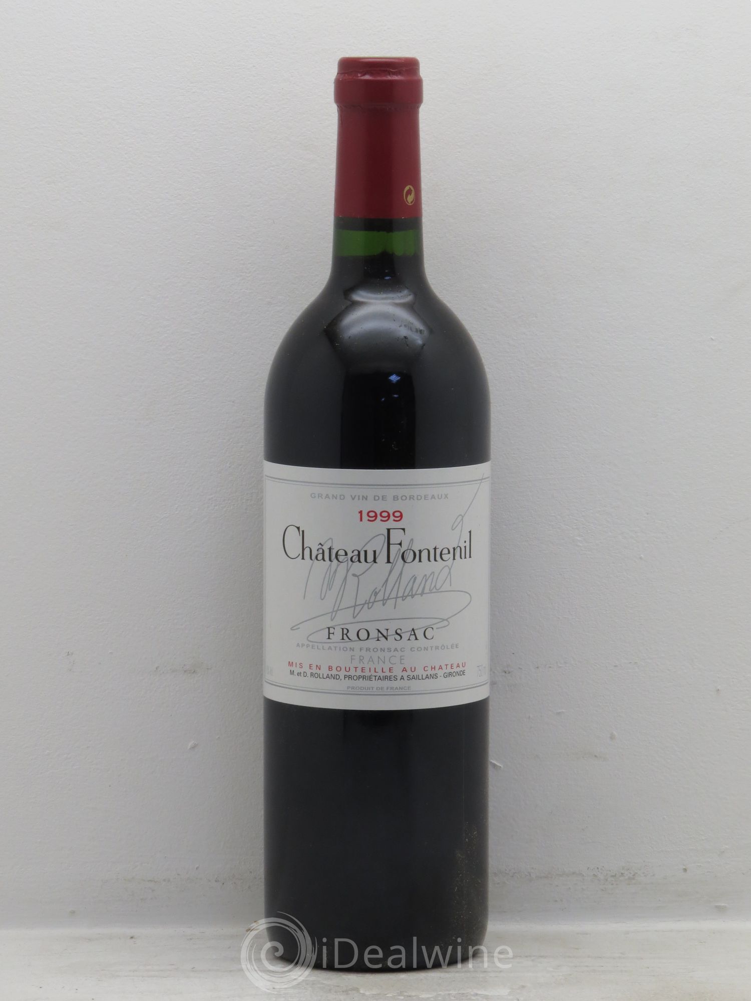 Château Fontenil 1999 - Lot de 1 bouteille - 0