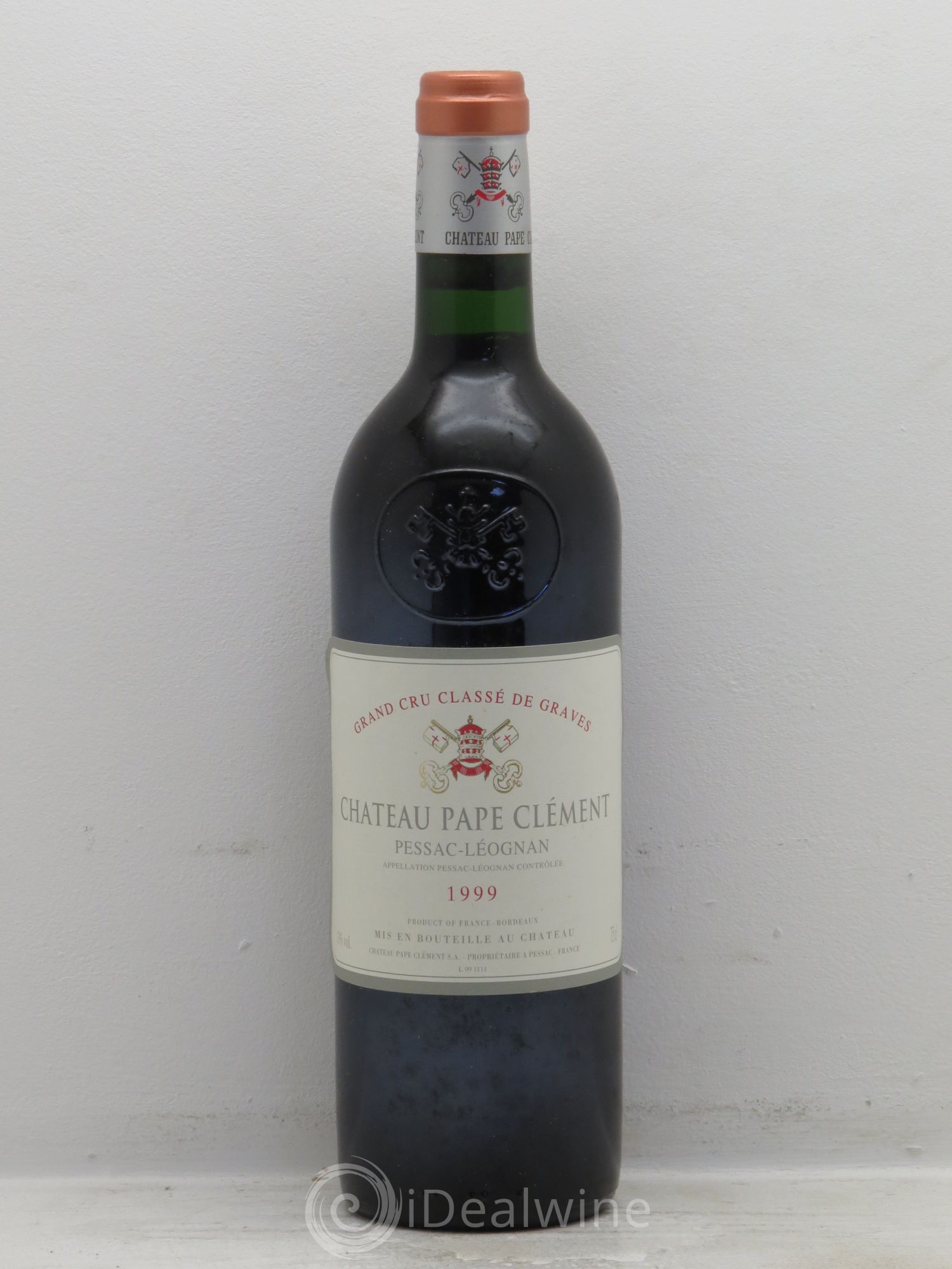 Château Pape Clément Cru Classé de Graves 1999 - Lot de 1 bouteille - 0