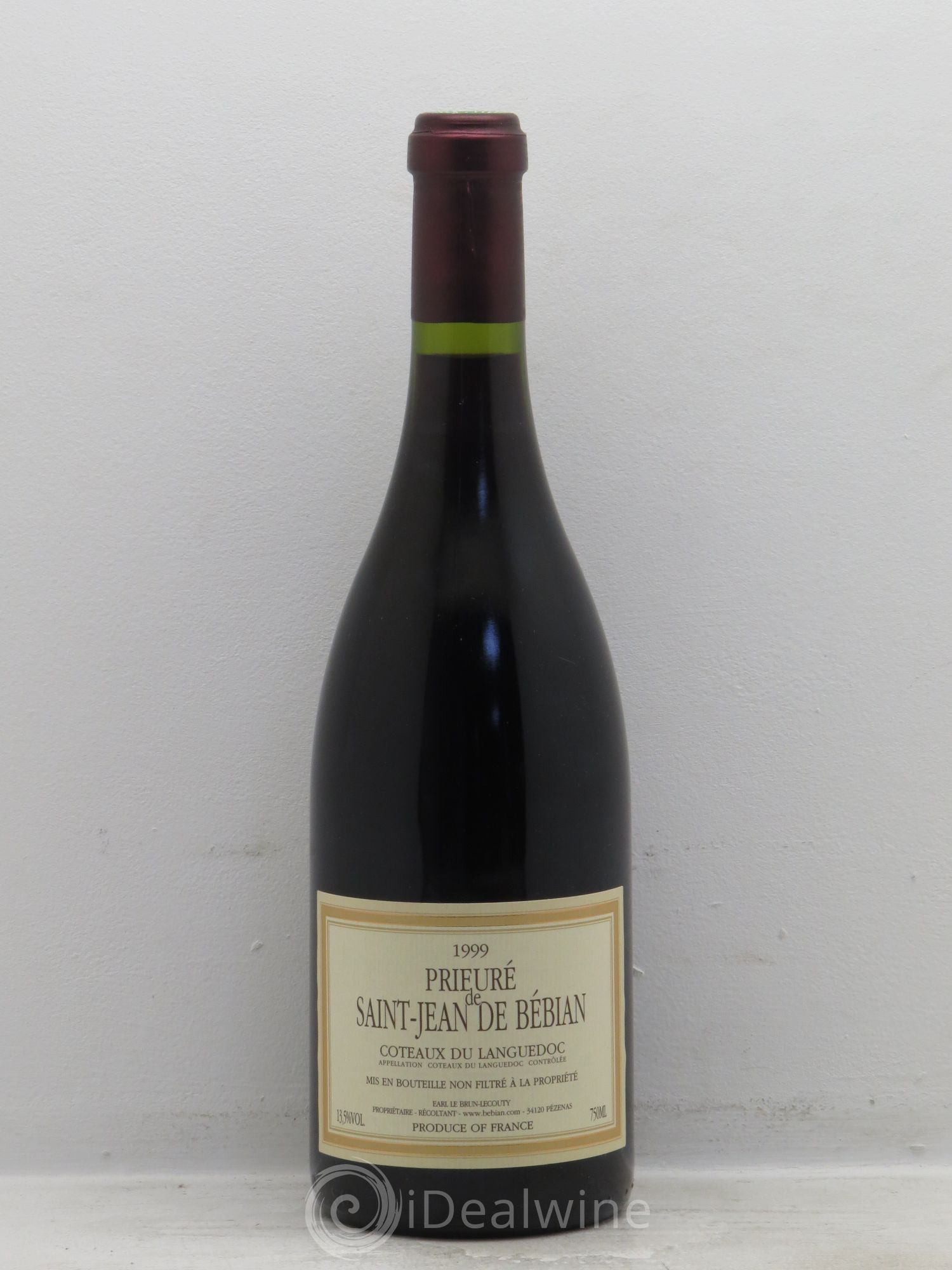 Languedoc Prieuré St-Jean de Bébian 1999 - Lot de 1 bouteille - 0
