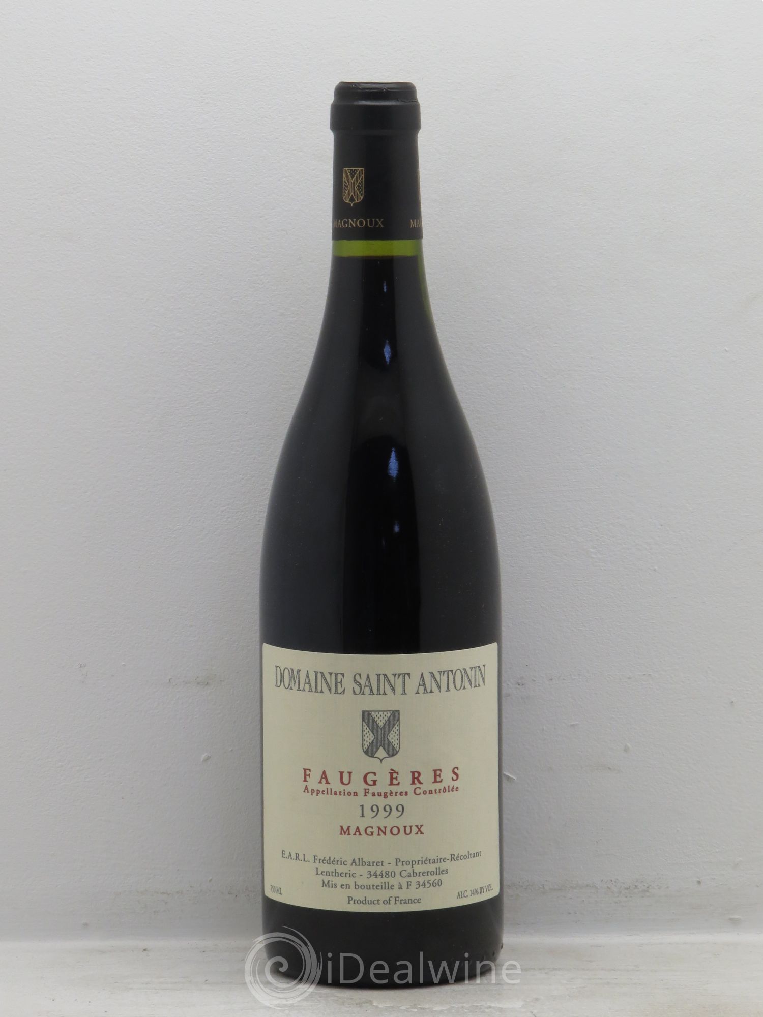 Faugères Cuvée Magnoux - Domaine Saint-Antonin 1999 - Posten von 1 Flasche - 0