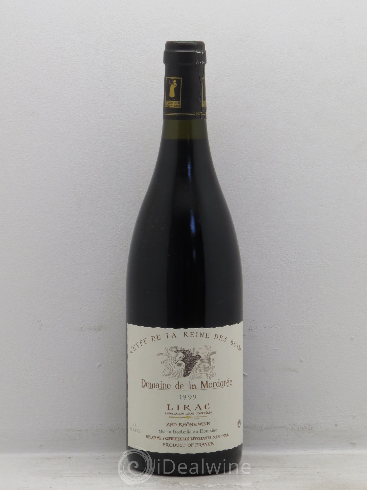 Lirac Cuvée Reine des Bois La Mordorée (Domaine de) 1999 - Lot de 1 bouteille - 0