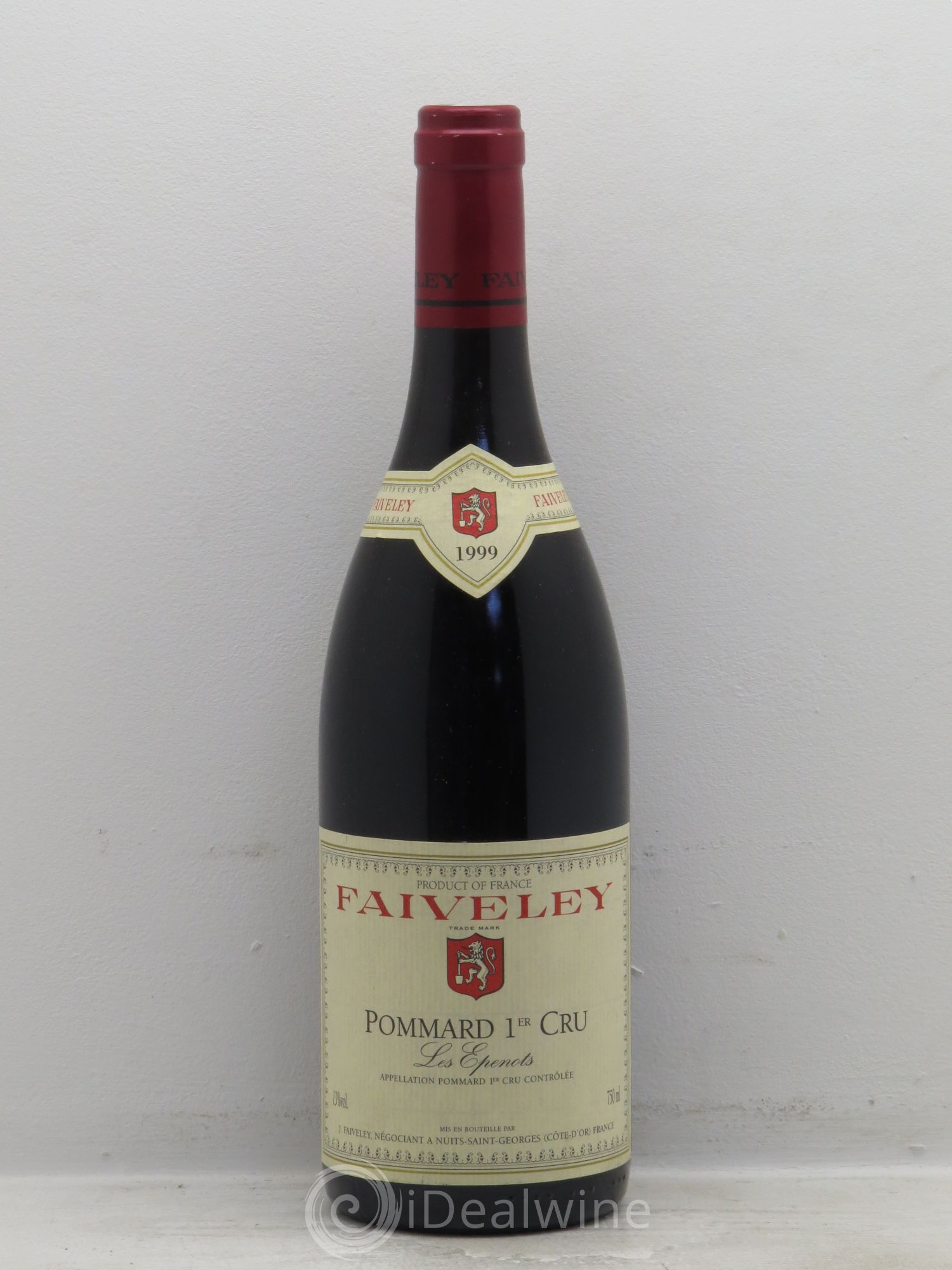 Pommard 1er Cru J.Faiveley 1999 - Lot de 1 bouteille - 0