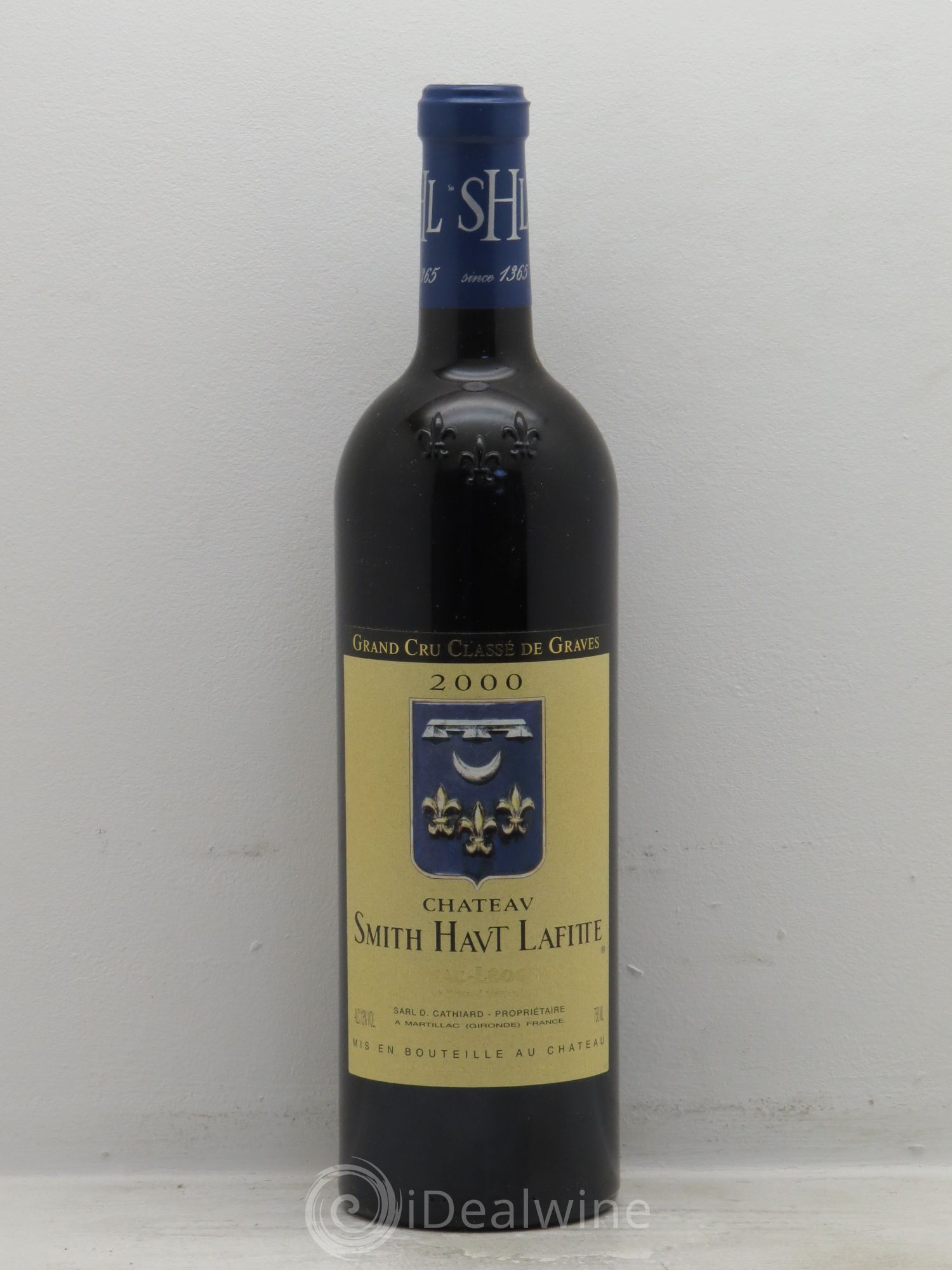 Château Smith Haut Lafitte Cru Classé de Graves 2000 - Lot de 1 bouteille - 0