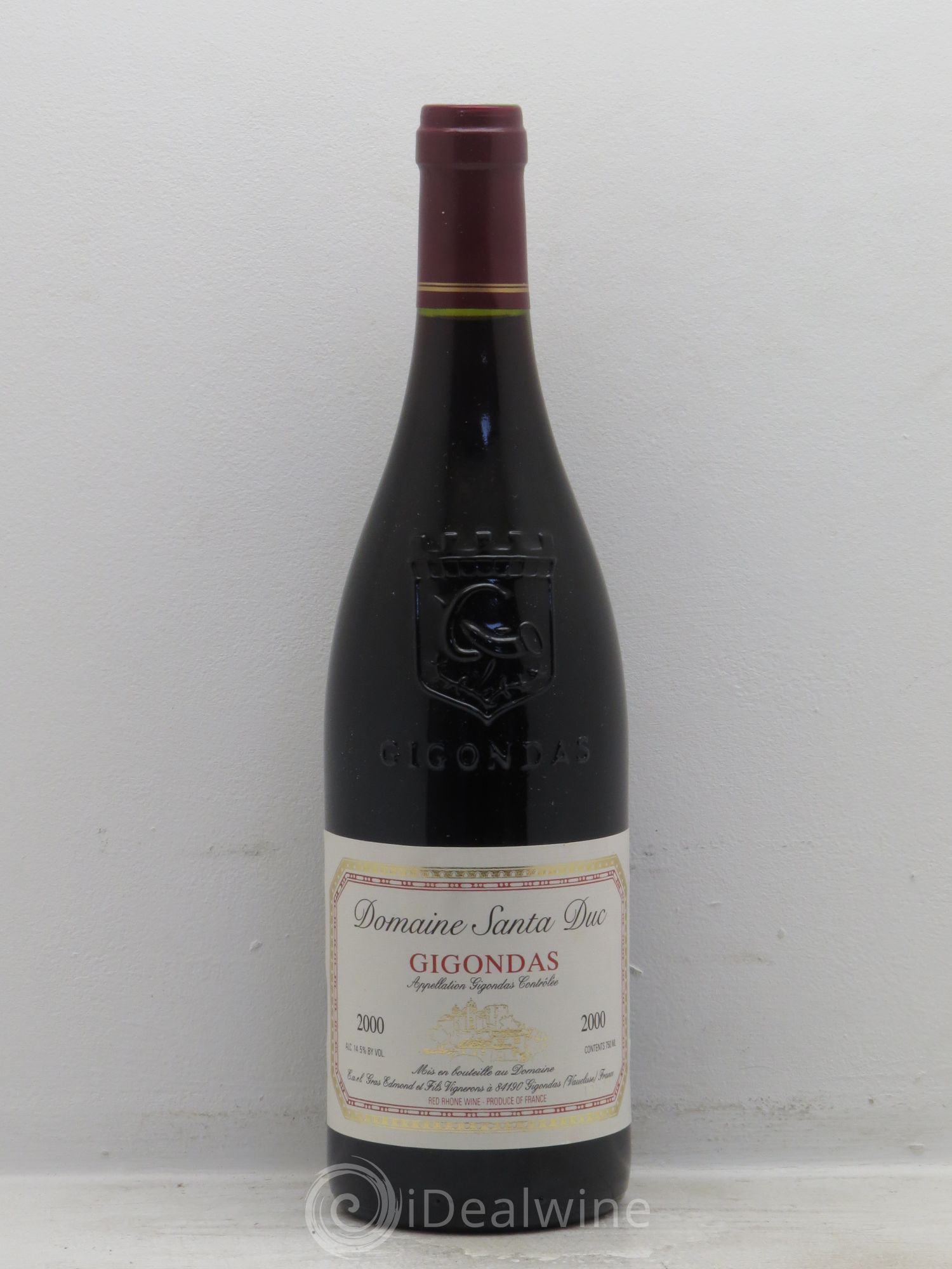 Gigondas 2000 - Posten von 1 Flasche - 0