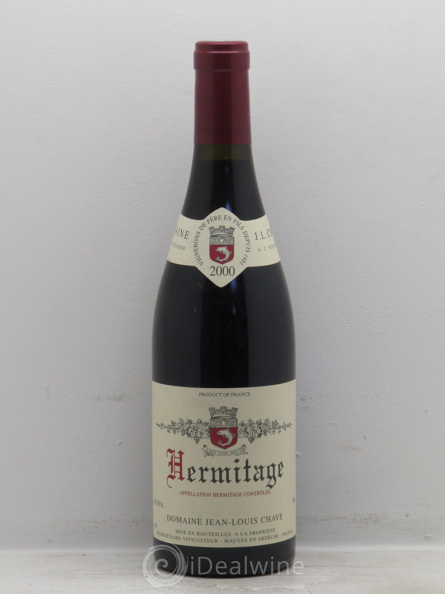 Hermitage Jean-Louis Chave 2000 - Lot de 1 bouteille - 0