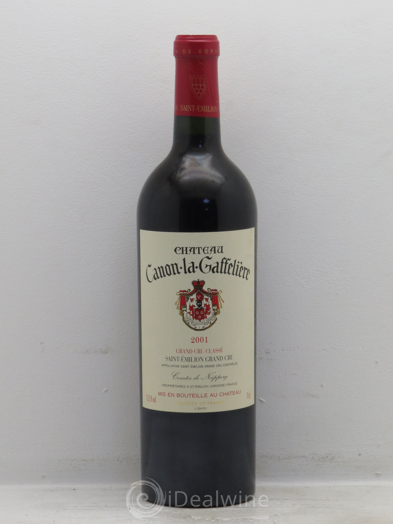 Château Canon la Gaffelière 1er Grand Cru Classé B 2001 - Lot de 1 bouteille - 0
