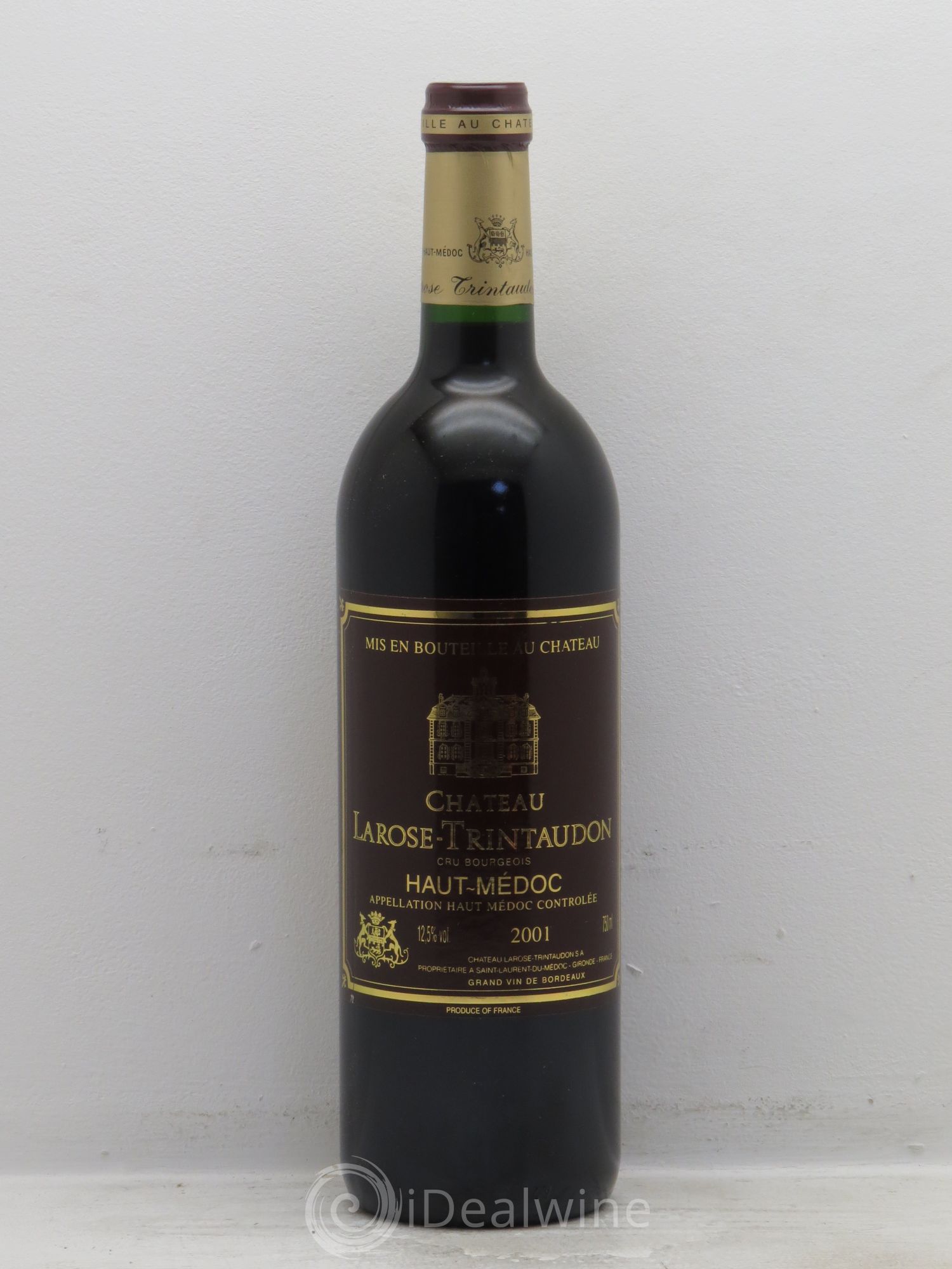 Château Larose Trintaudon Cru Bourgeois 2001 - Lot de 1 bouteille - 0