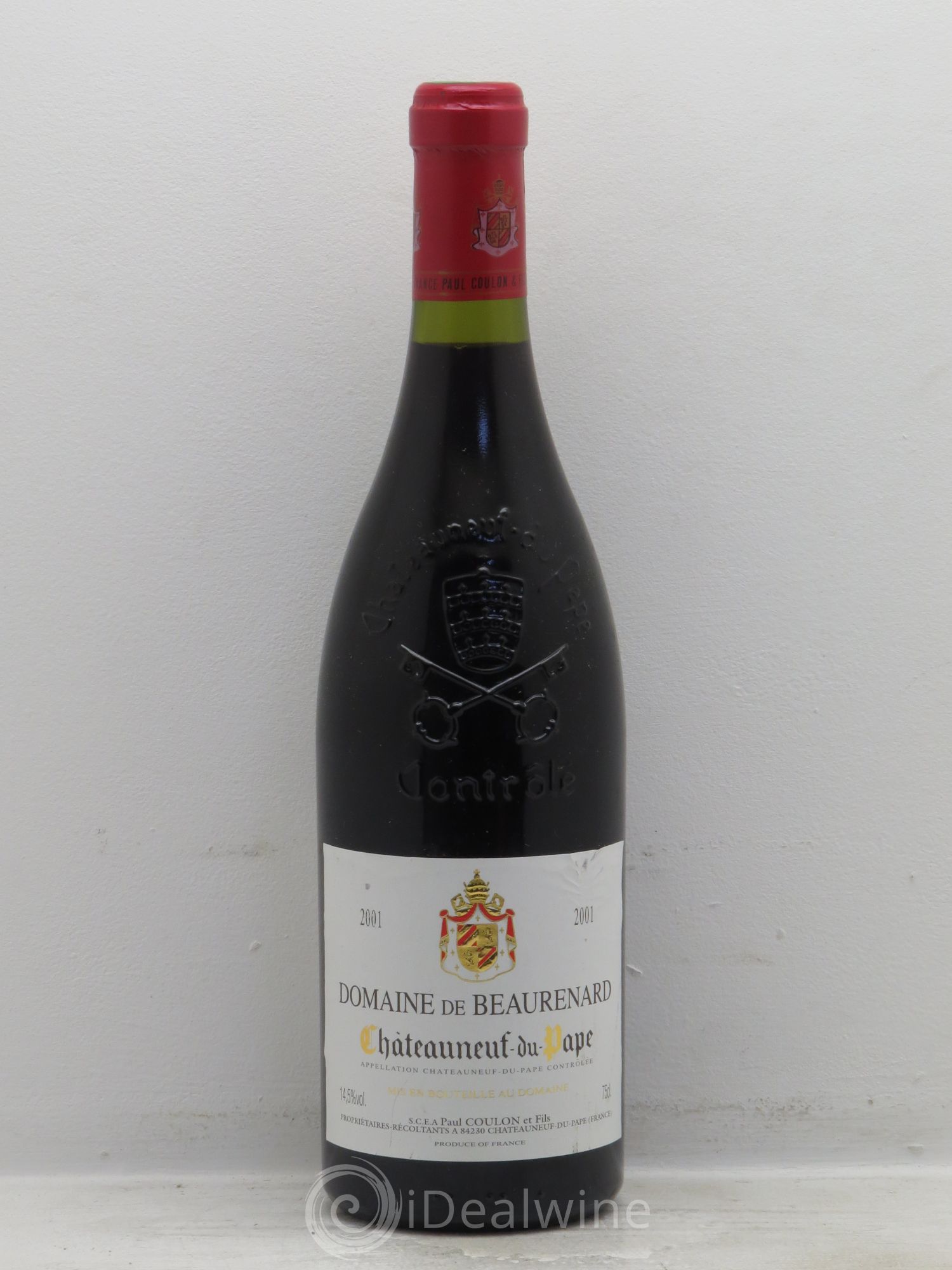 Châteauneuf-du-Pape Beaurenard (Domaine de) 2001 - Lot de 1 bouteille - 0