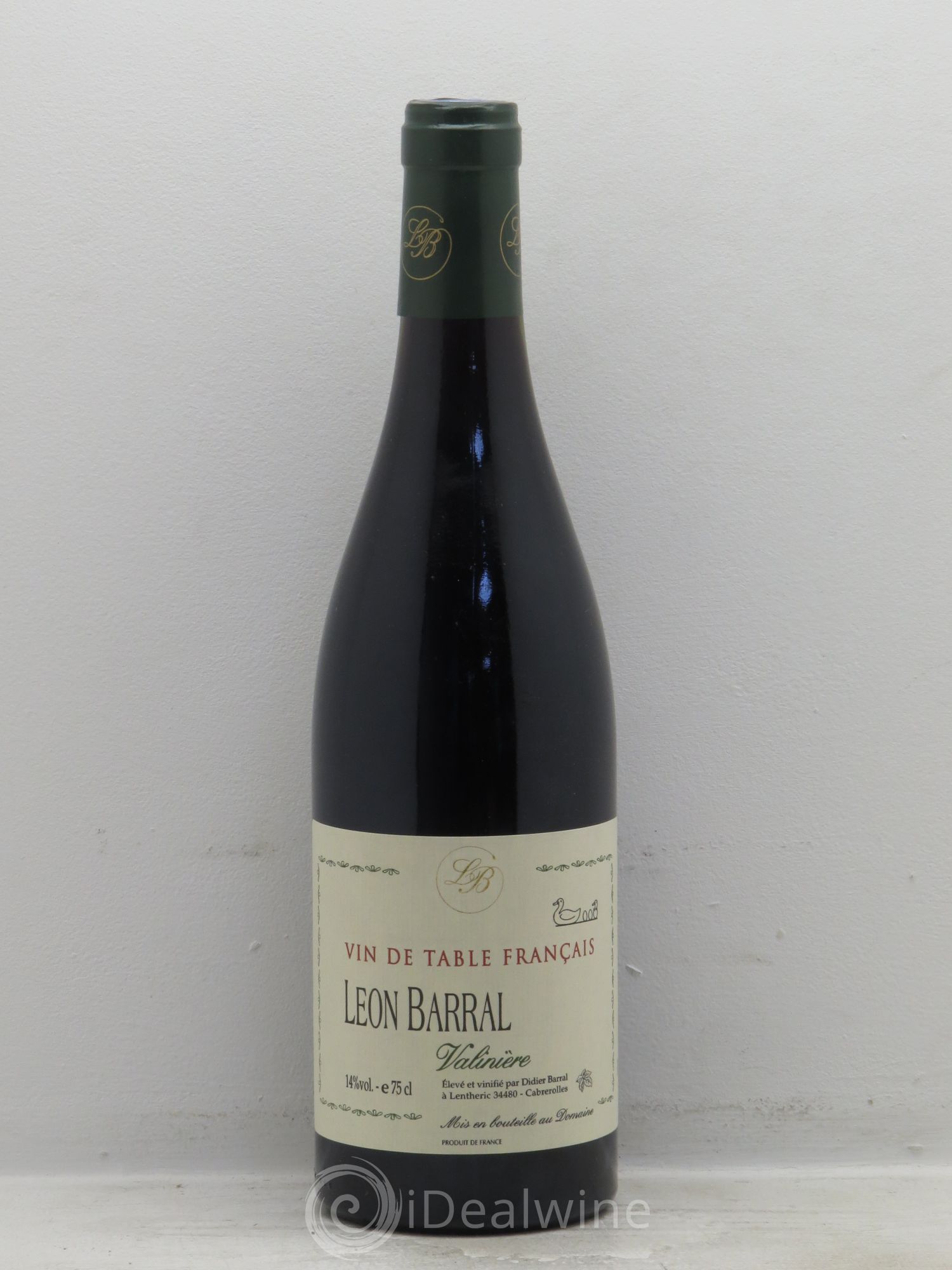 Faugères Valinière Domaine Léon Barral 2001 - Lot de 1 bouteille - 0
