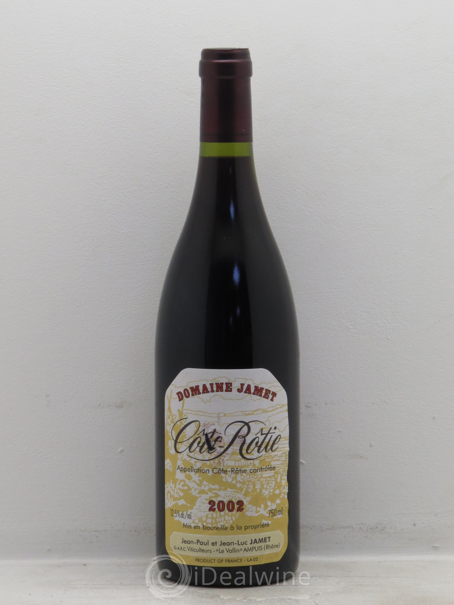 Côte-Rôtie Jamet (Domaine) 2002 - Lot de 1 bouteille - 0