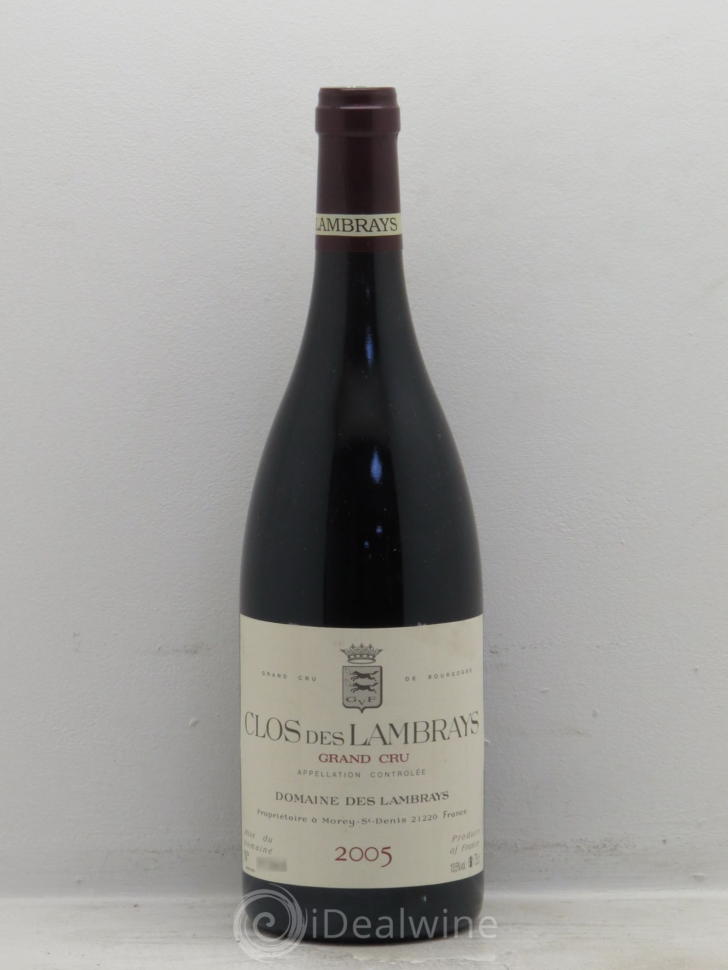 Clos des Lambrays Grand Cru Domaine des Lambrays 2005 - Lotto di 1 bottiglia - 0