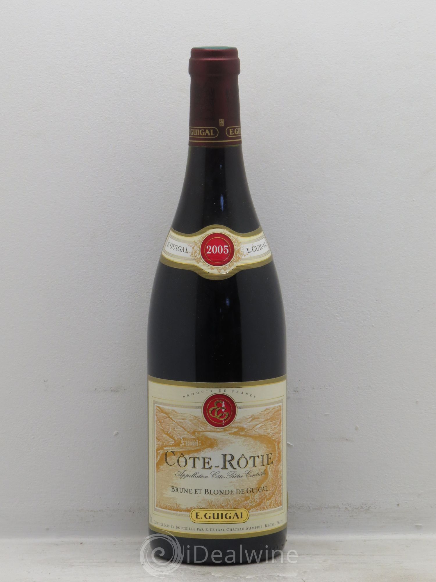 Côte-Rôtie Côtes Brune et Blonde Guigal 2005 - Lot de 1 bouteille - 0