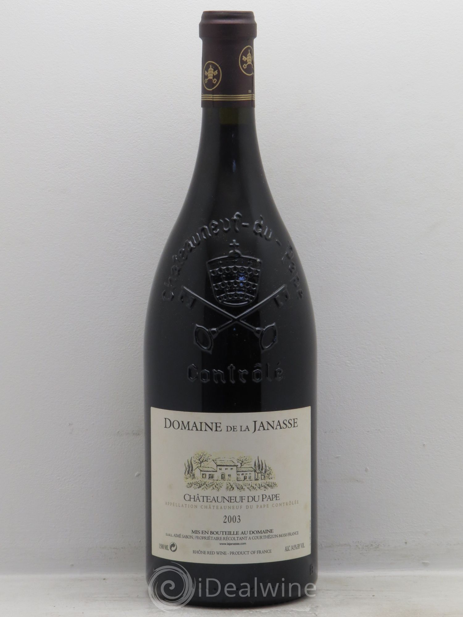 Châteauneuf-du-Pape La Janasse (Domaine de) "Tradition" 2003 - Lot de 1 magnum - 0