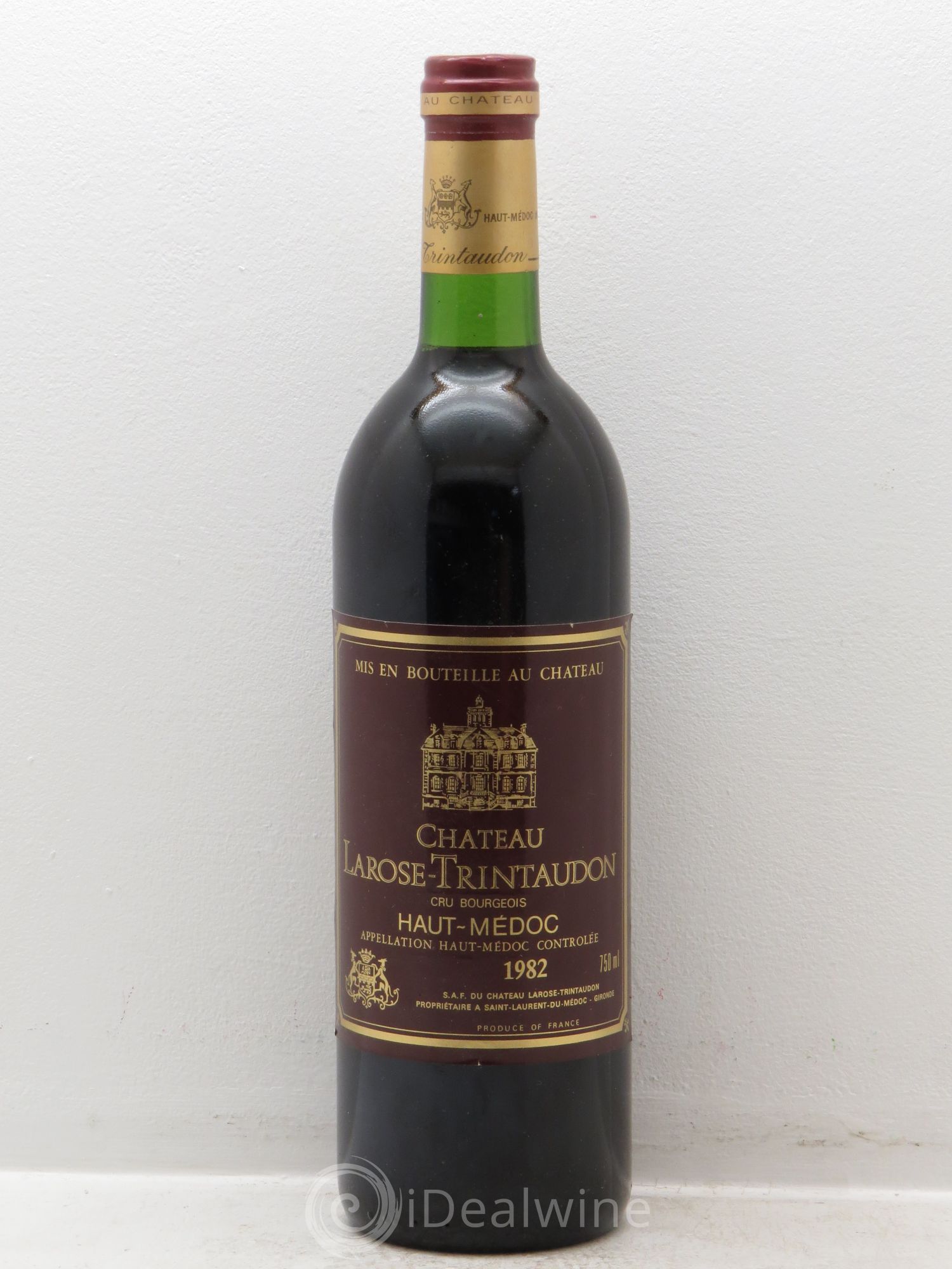 Château Larose Trintaudon Cru Bourgeois 1982 - Lot de 1 bouteille - 0