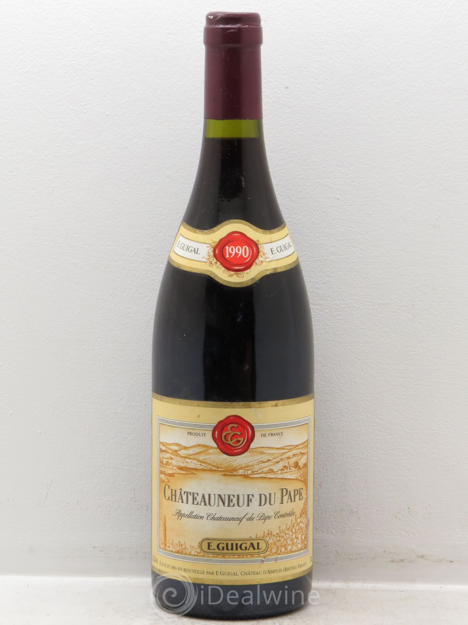 Châteauneuf-du-Pape Guigal 1990 - Lot de 1 bouteille - 0