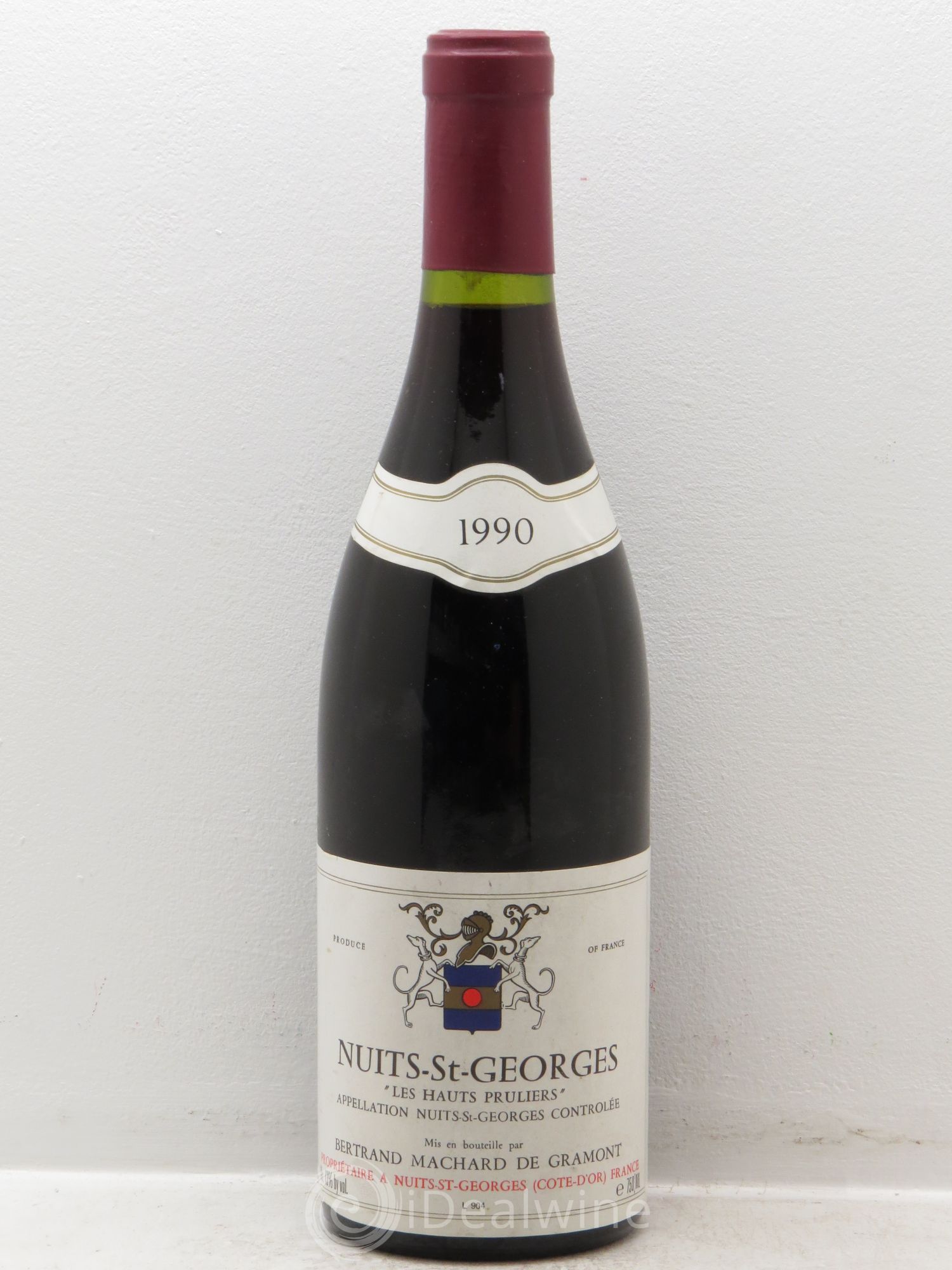 Nuits-Saint-Georges Les Hauts Pruliers - Machard de Gramont 1990 - Posten von 1 Flasche - 0