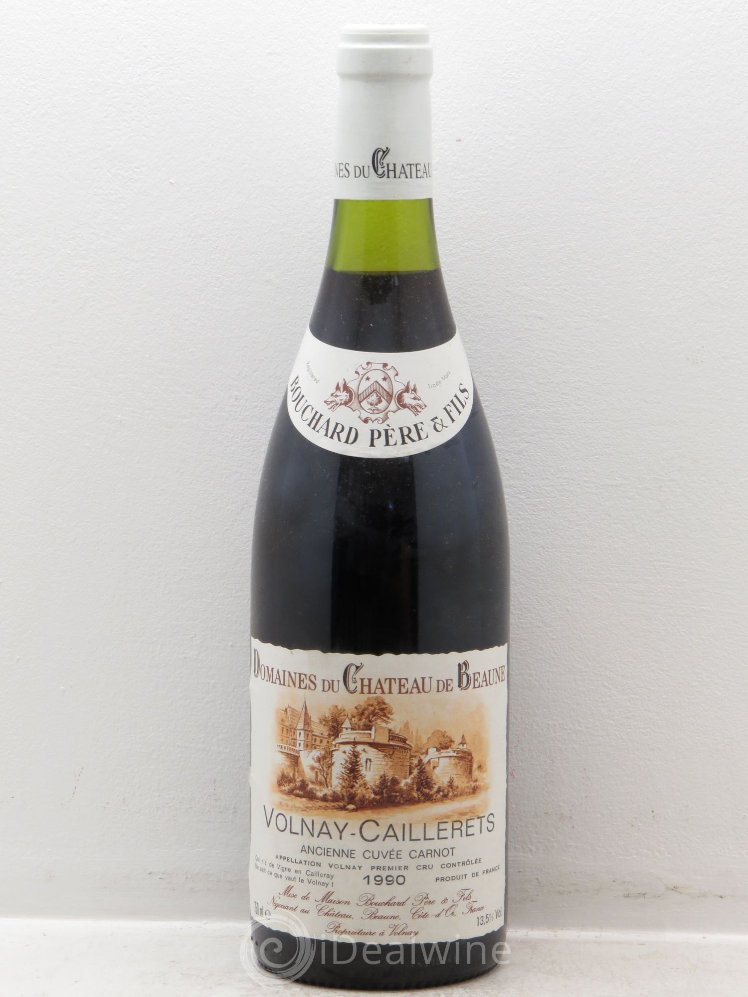 Volnay 1er Cru Caillerets - Ancienne Cuvée Carnot Bouchard Père & Fils 1990 - Lot de 1 bouteille - 0