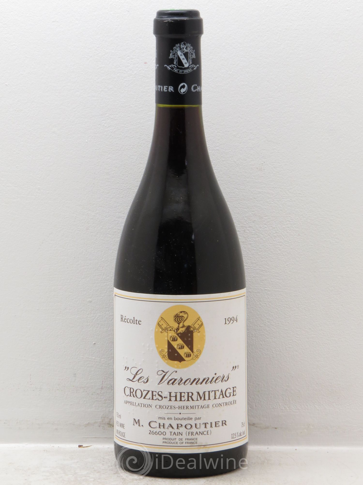Crozes-Hermitage Les Varonniers Chapoutier 1994 - Lot de 1 bouteille - 0
