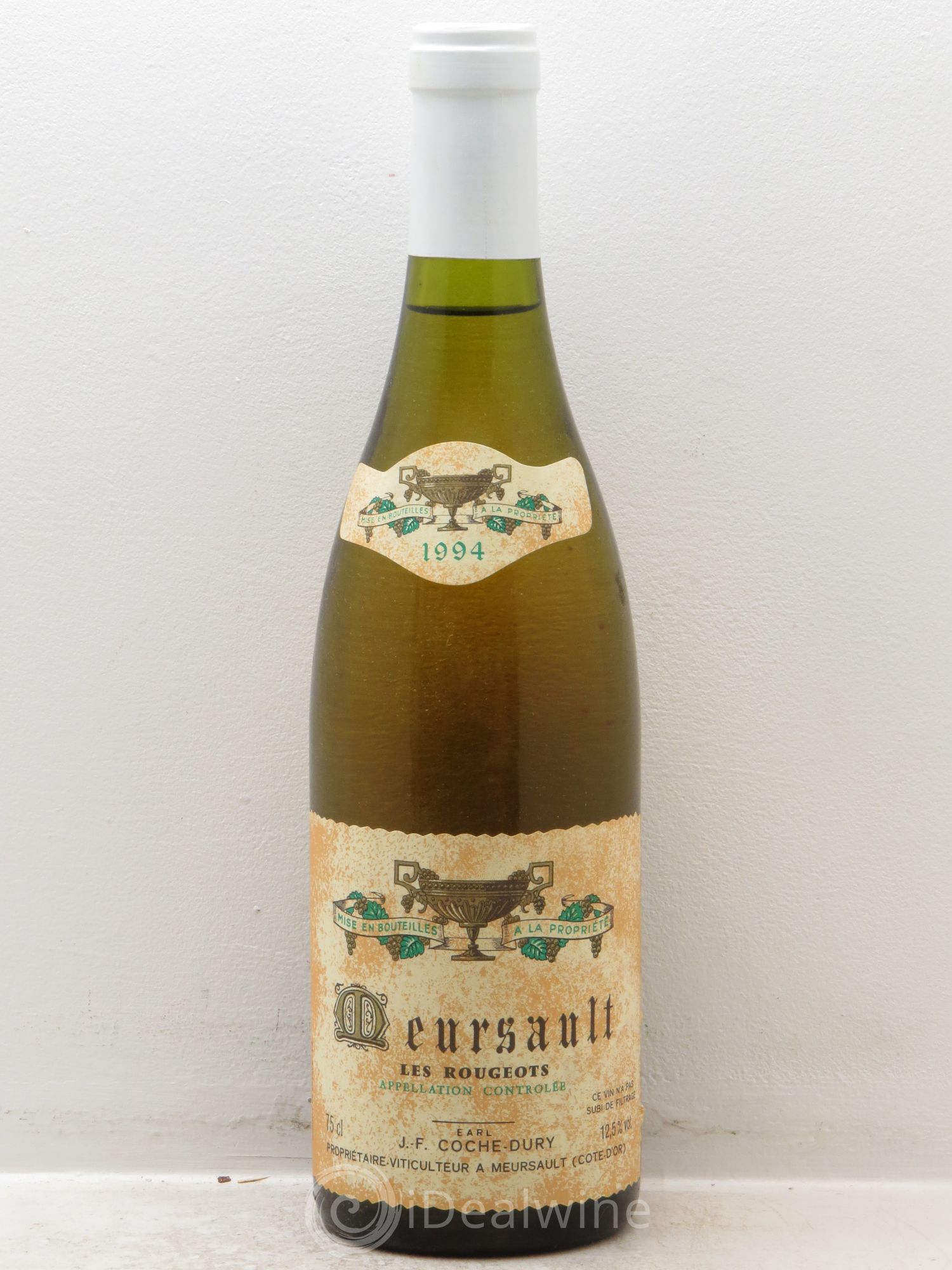 Meursault Les Rougeots Coche Dury (Domaine) 1994 - Lot de 1 bouteille - 0