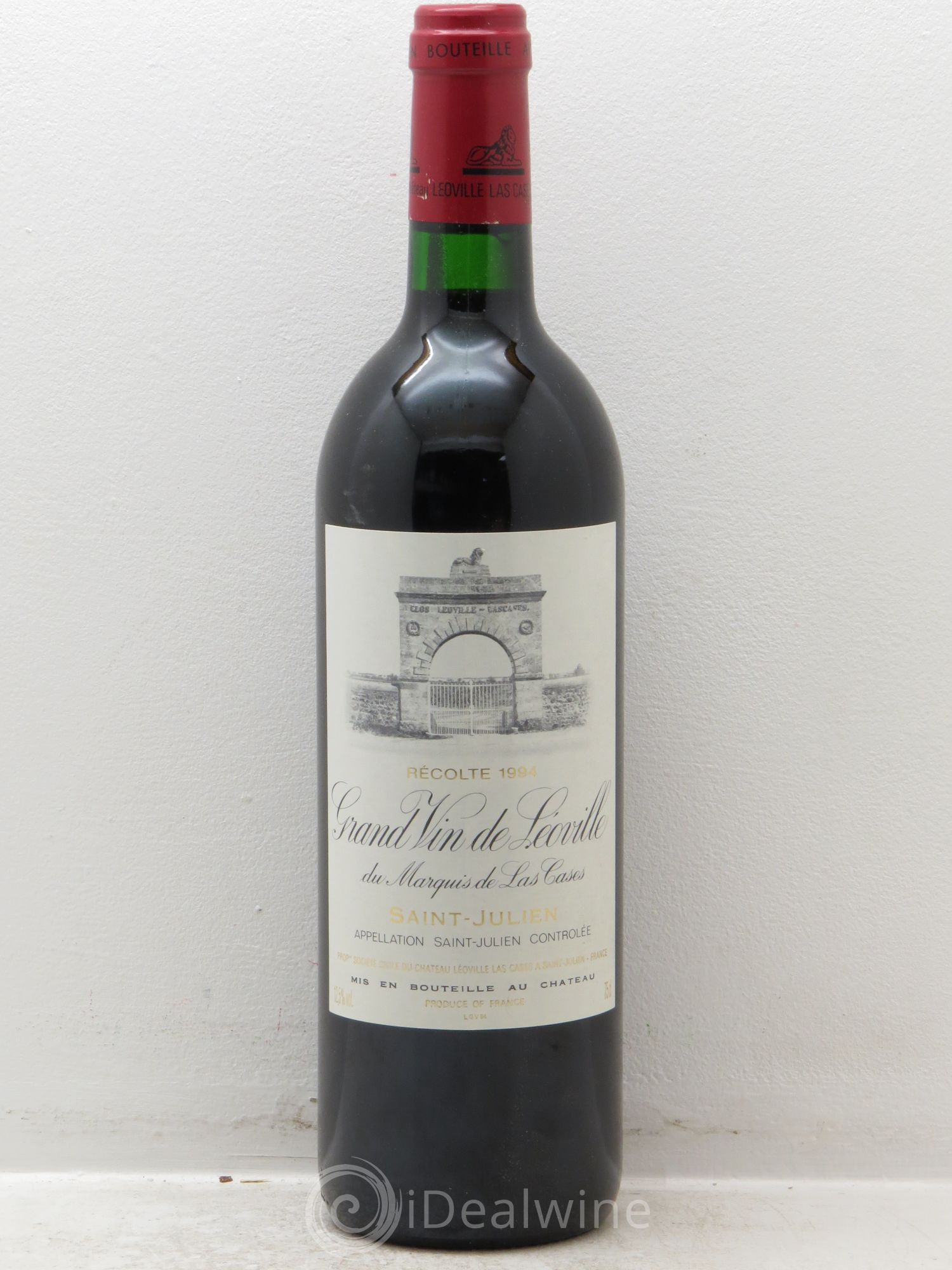 Château Léoville Las Cases 2ème Grand Cru Classé 1994 - Lot de 1 bouteille - 0
