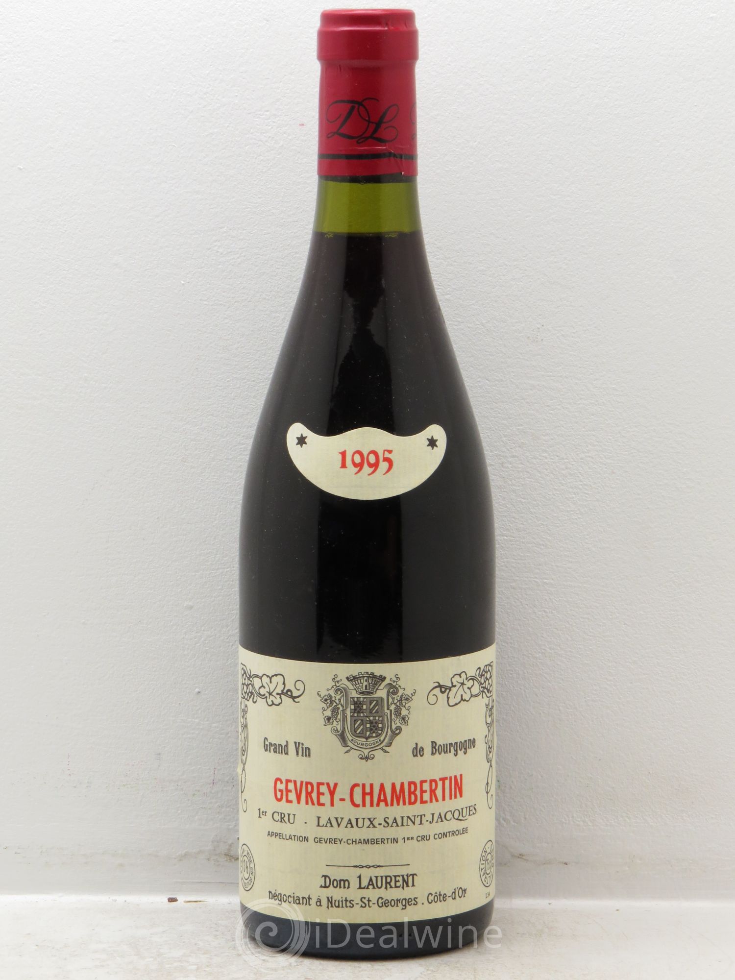 Gevrey-Chambertin 1er Cru Lavaux Saint Jacques - Dominique Laurent 1995 - Posten von 1 Flasche - 0
