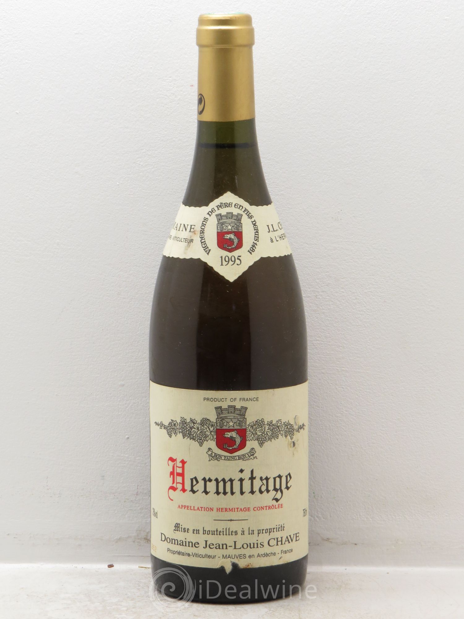 Hermitage Jean-Louis Chave 1995 - Lot de 1 bouteille - 0