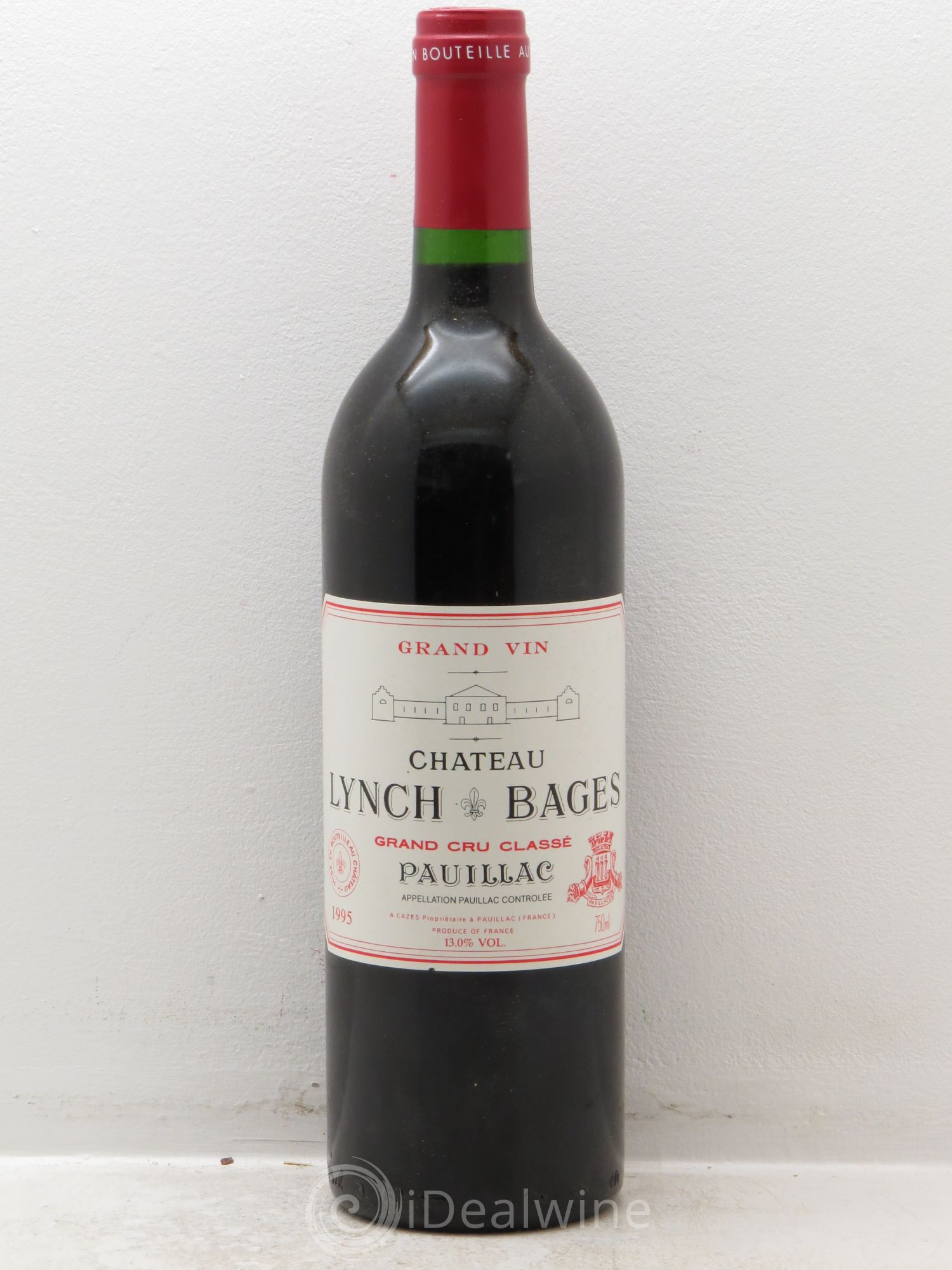 Château Lynch Bages 5ème Grand Cru Classé 1995 - Lot de 1 bouteille - 0