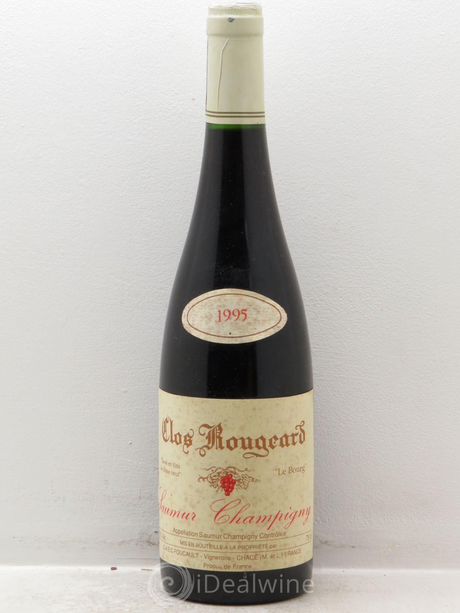 Saumur-Champigny Le Bourg Clos Rougeard 1995 - Lot de 1 bouteille - 0